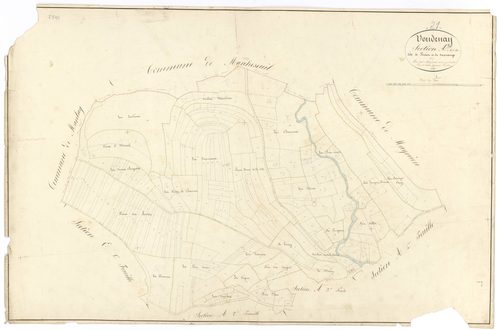 Voudenay - Section A1 - 3 P PLAN 715/2