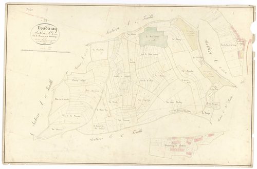 Voudenay - Section A2 - 3 P PLAN 715/3