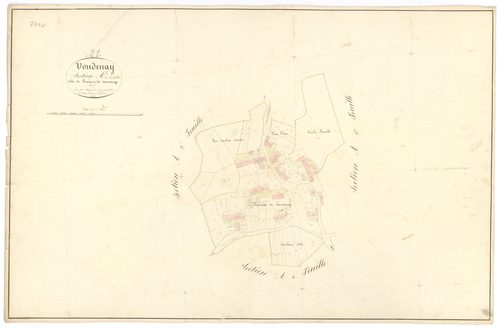 Voudenay - Section A3 - 3 P PLAN 715/4