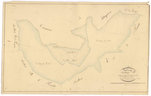 Voudenay - Section B2 - 3 P PLAN 715/7