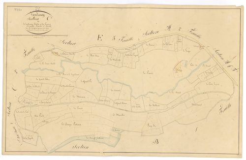 Voudenay - Section C1 - 3 P PLAN 715/12