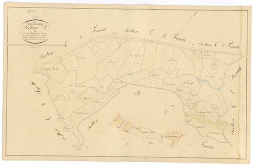 Voudenay - Section C2 - 3 P PLAN 715/13