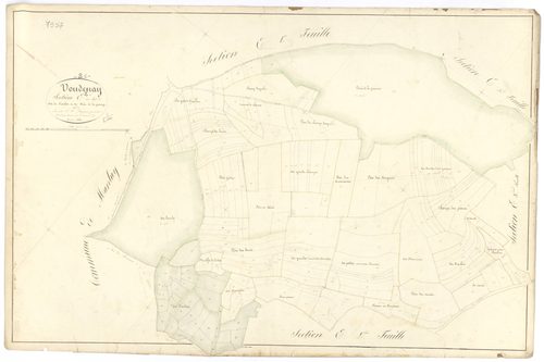 Voudenay - Section E2 - 3 P PLAN 715/19