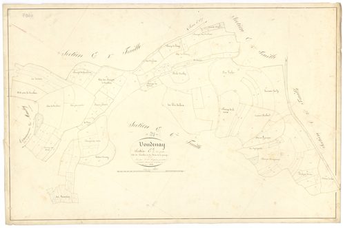 Voudenay - Section E5 - 3 P PLAN 715/22