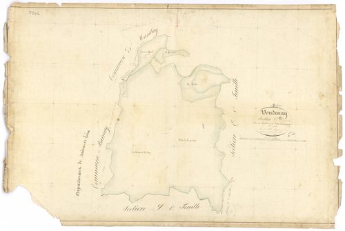Voudenay - Section E6 - 3 P PLAN 715/23