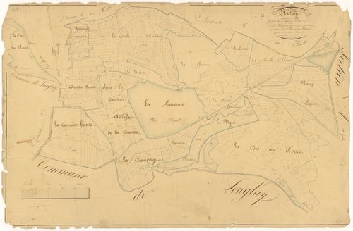 Voulaines-les-Templiers - Section B1 - 3 P PLAN 717/4