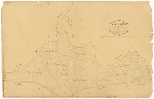 Voulaines-les-Templiers - Section B2 - 3 P PLAN 717/5