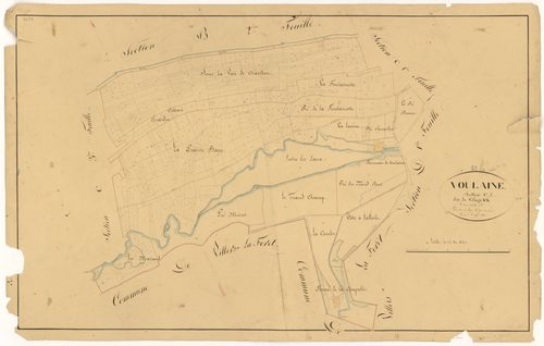 Voulaines-les-Templiers - Section C2 - 3 P PLAN 717/7