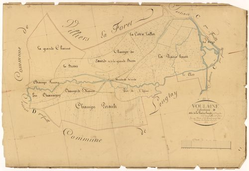 Voulaines-les-Templiers - Section D1 - 3 P PLAN 717/9