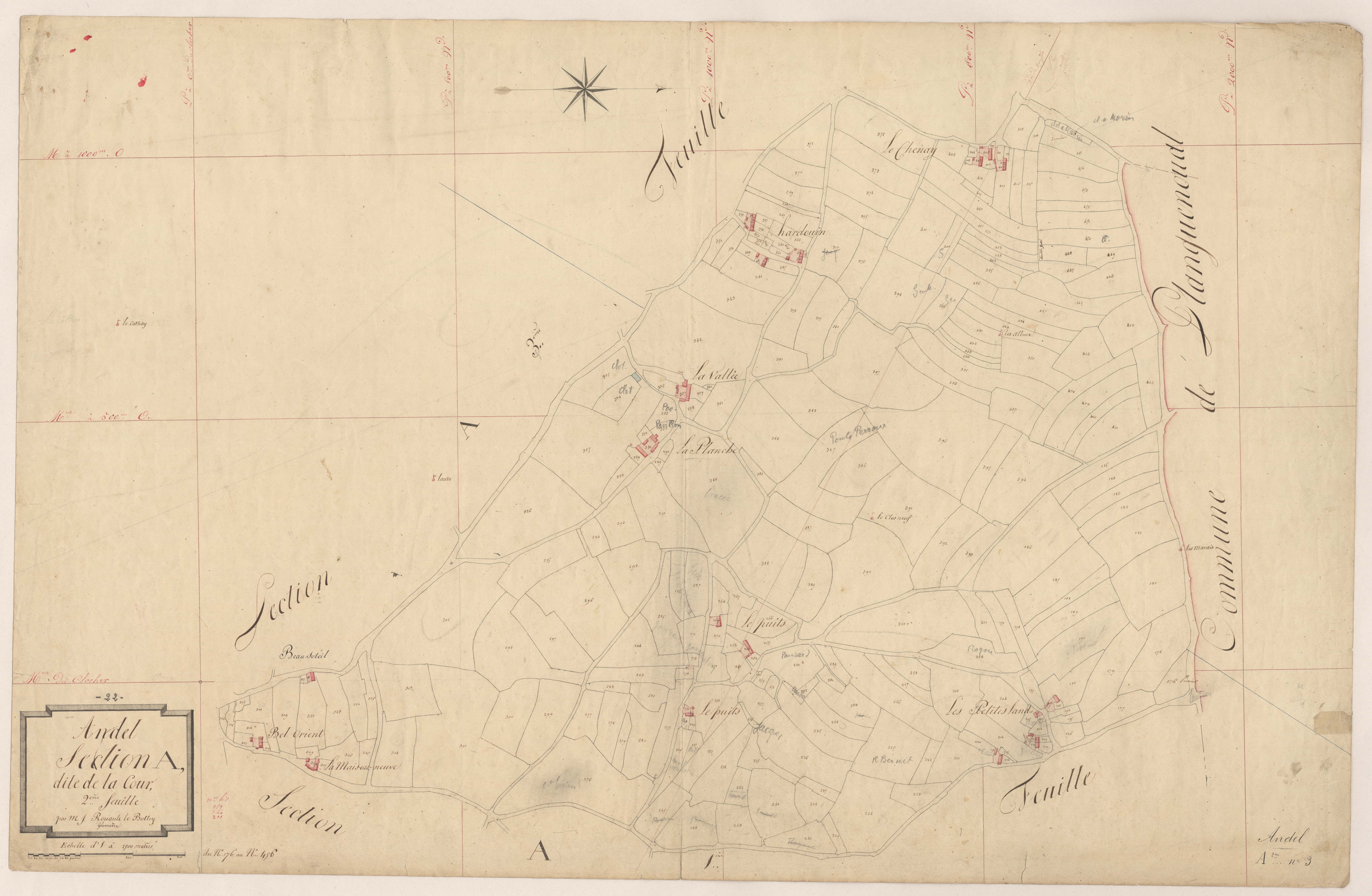 Andel - Section A, 2ème feuille