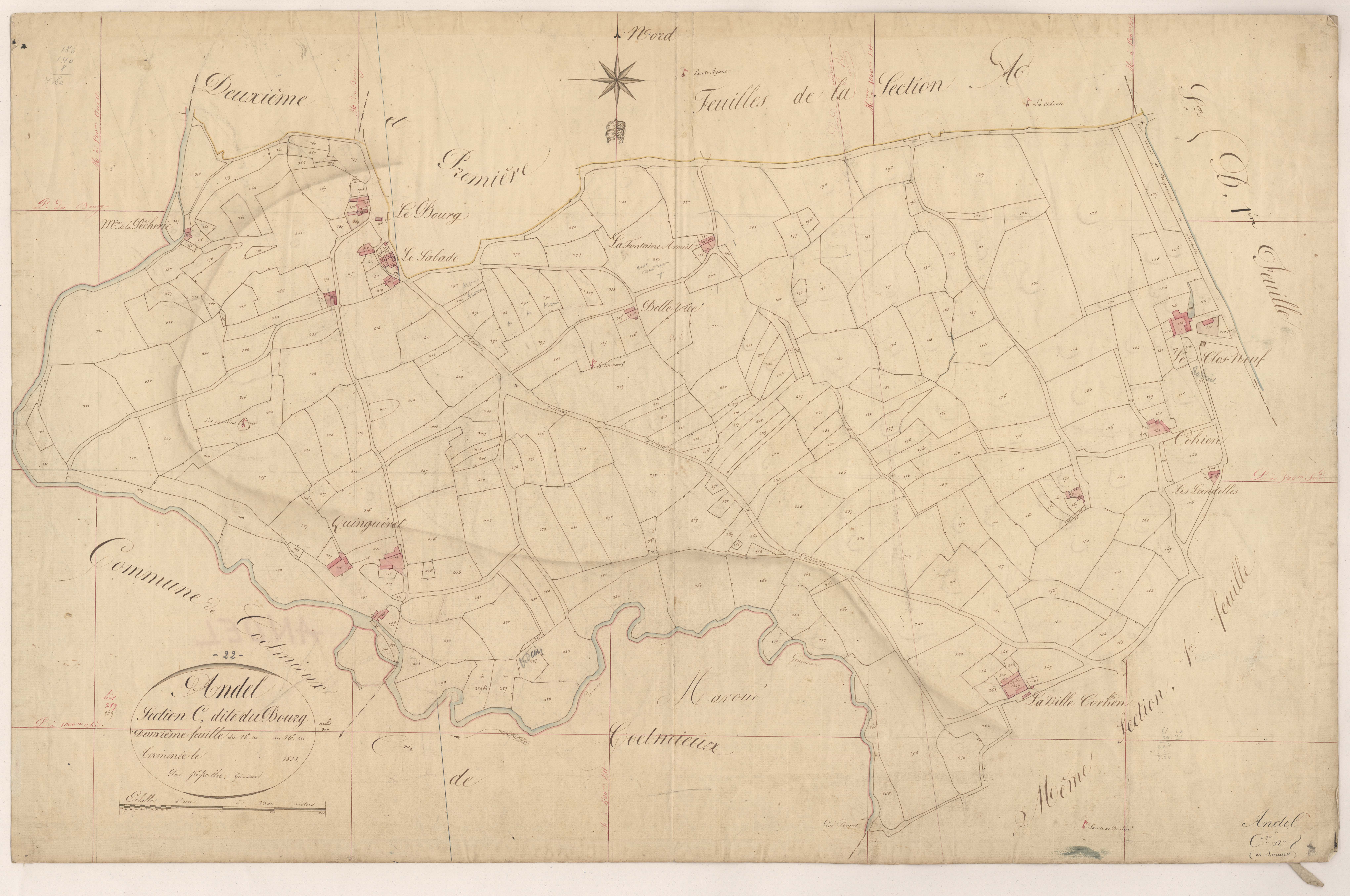 Andel - Section C, 2ème feuille