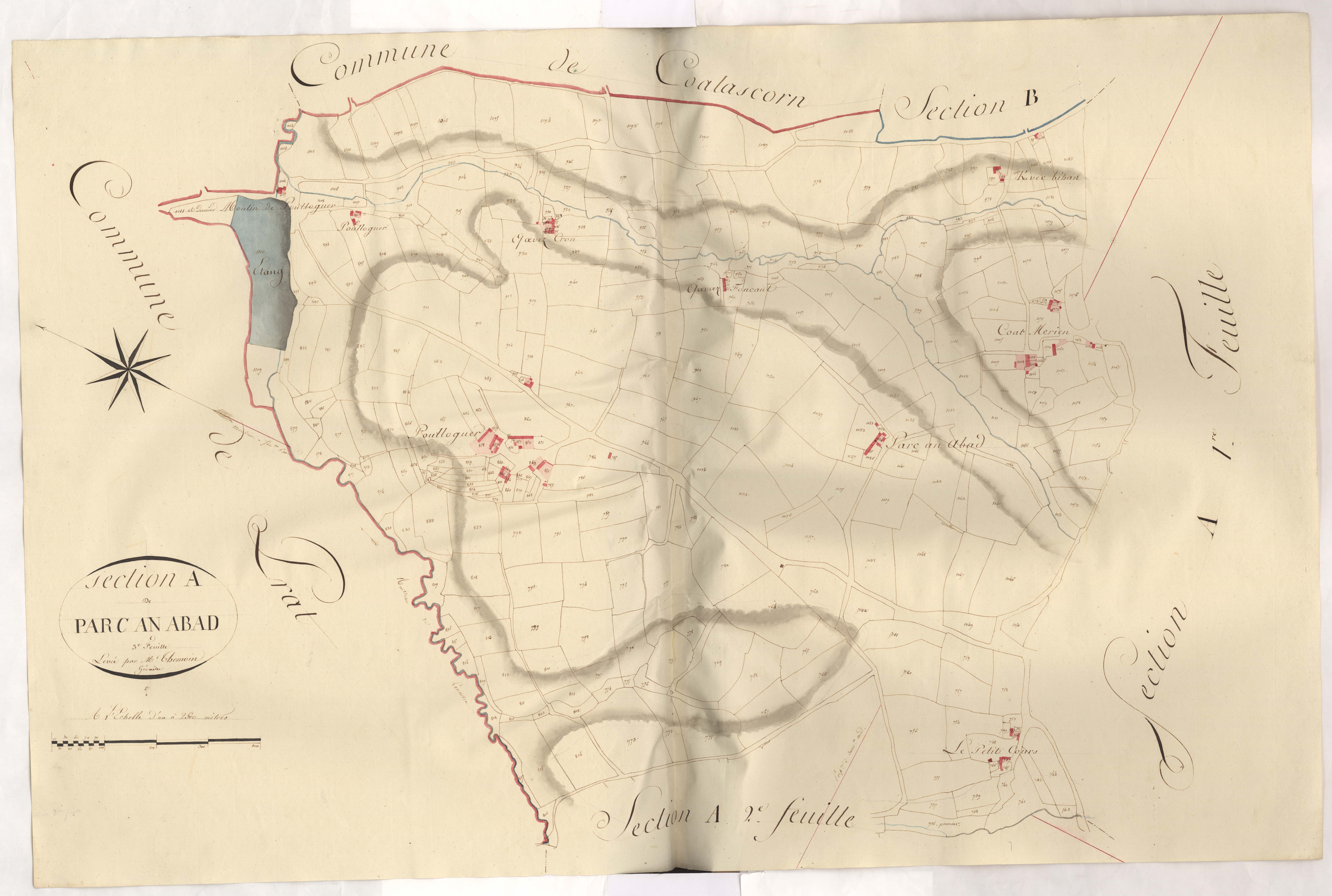 Bégard - Section A, 3ème feuille