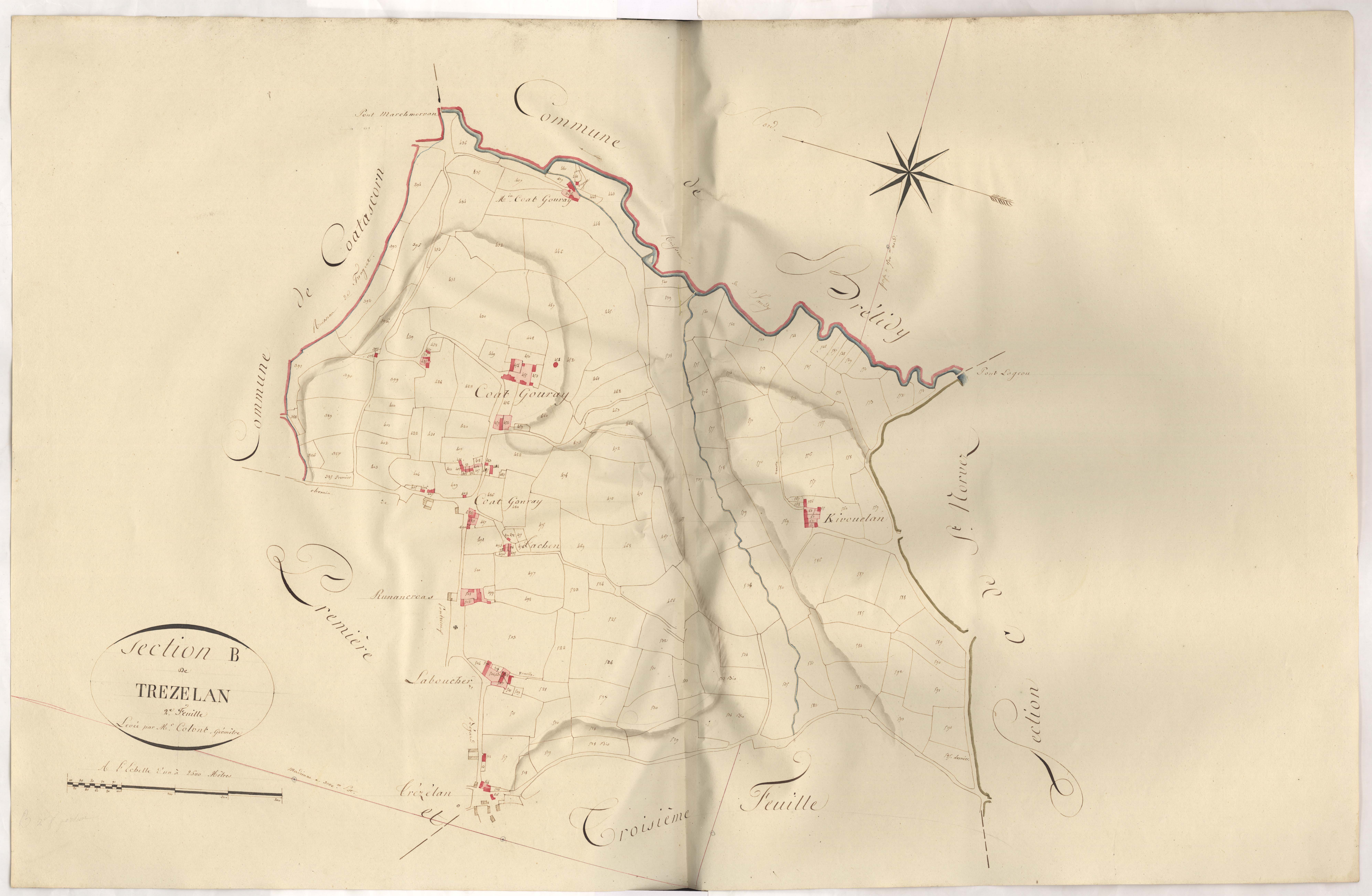 Bégard - Section B, 2ème feuille