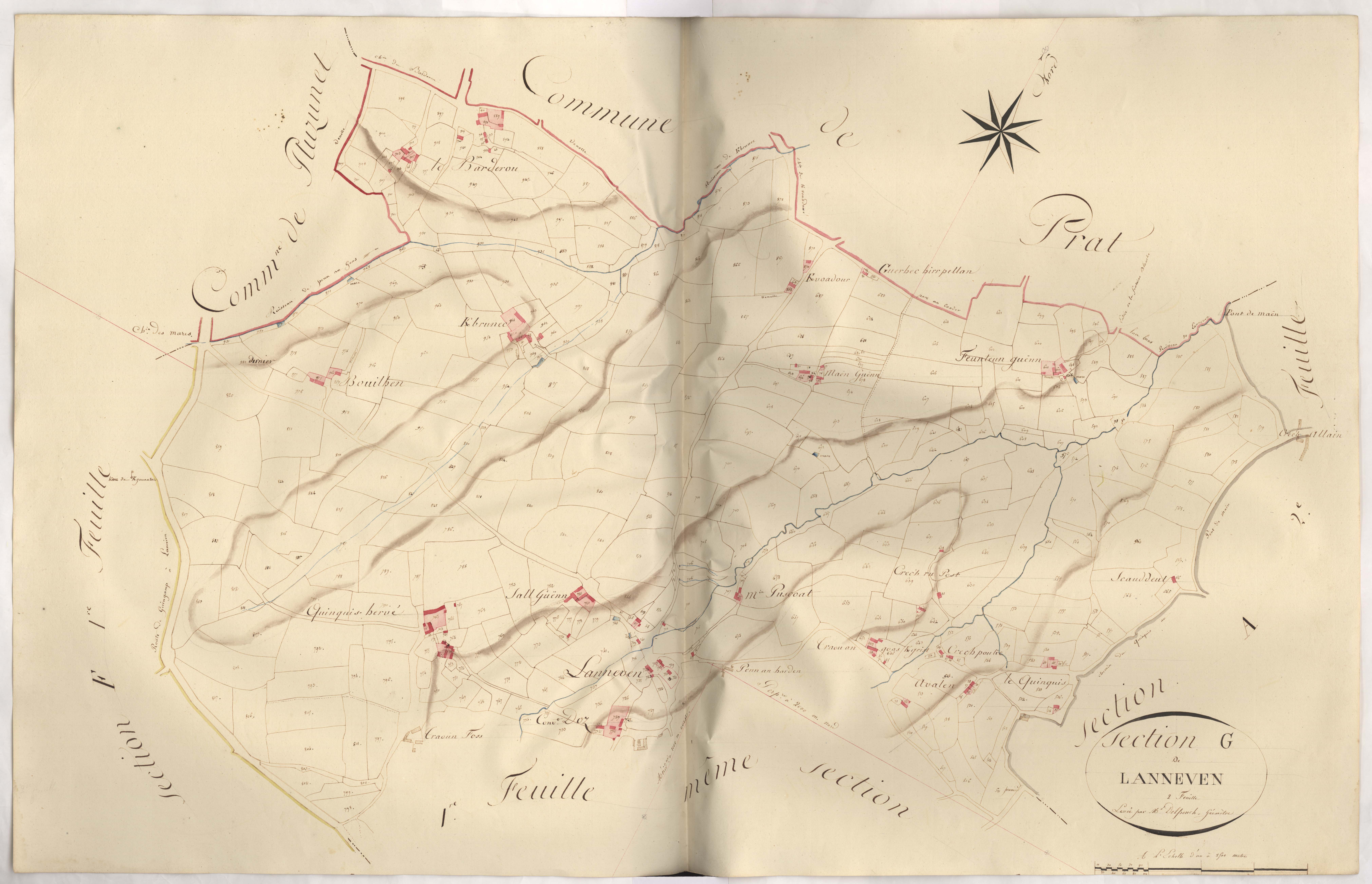 Bégard - Section G, 2ème feuille