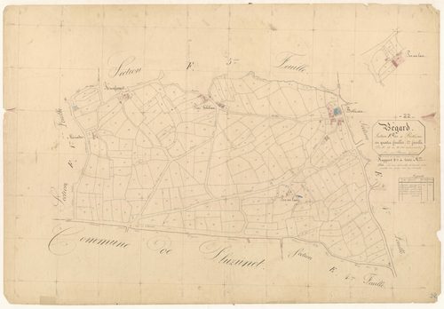 Bégard - Section F, 2ème feuille