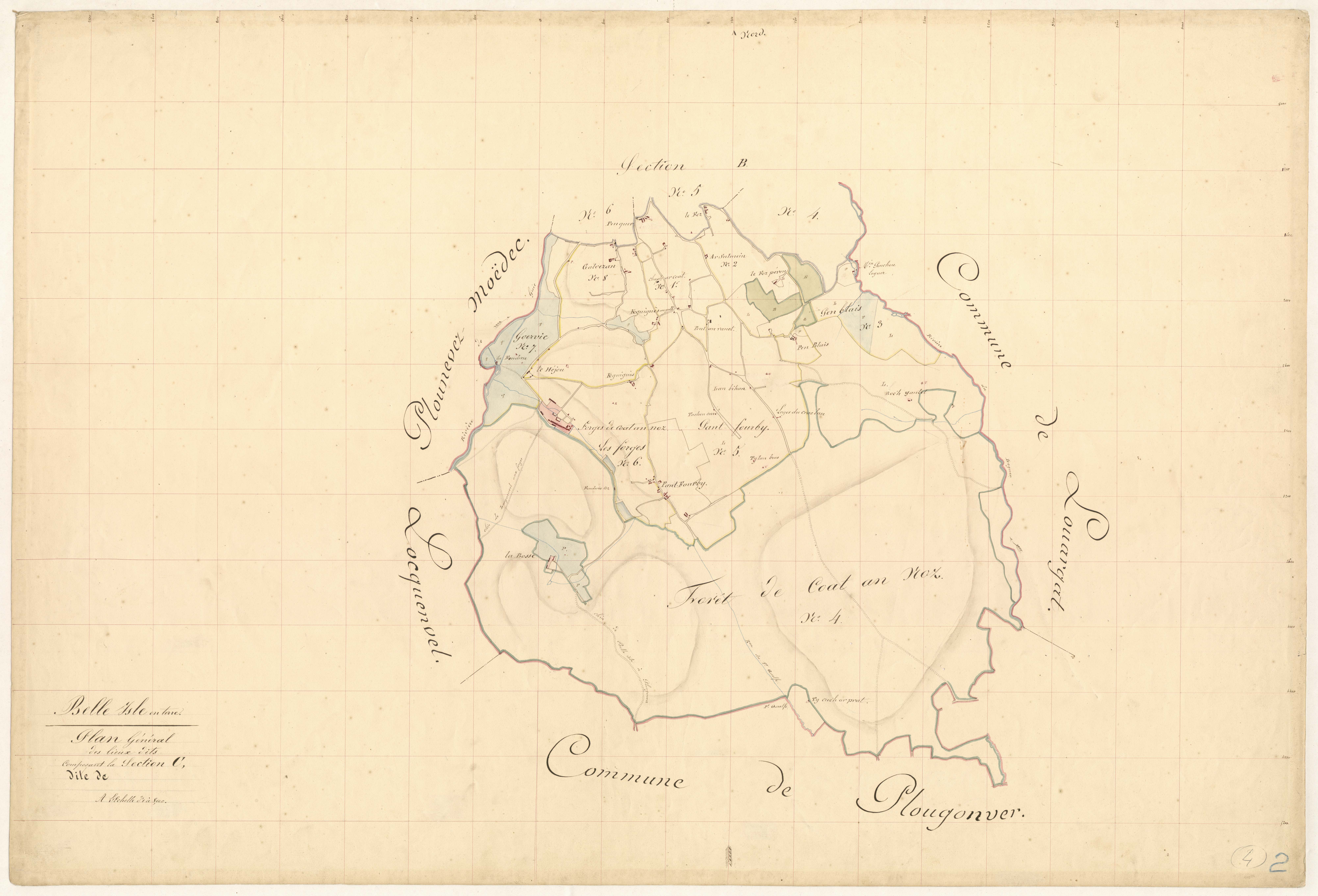 Belle-Isle-en-Terre - Section C.