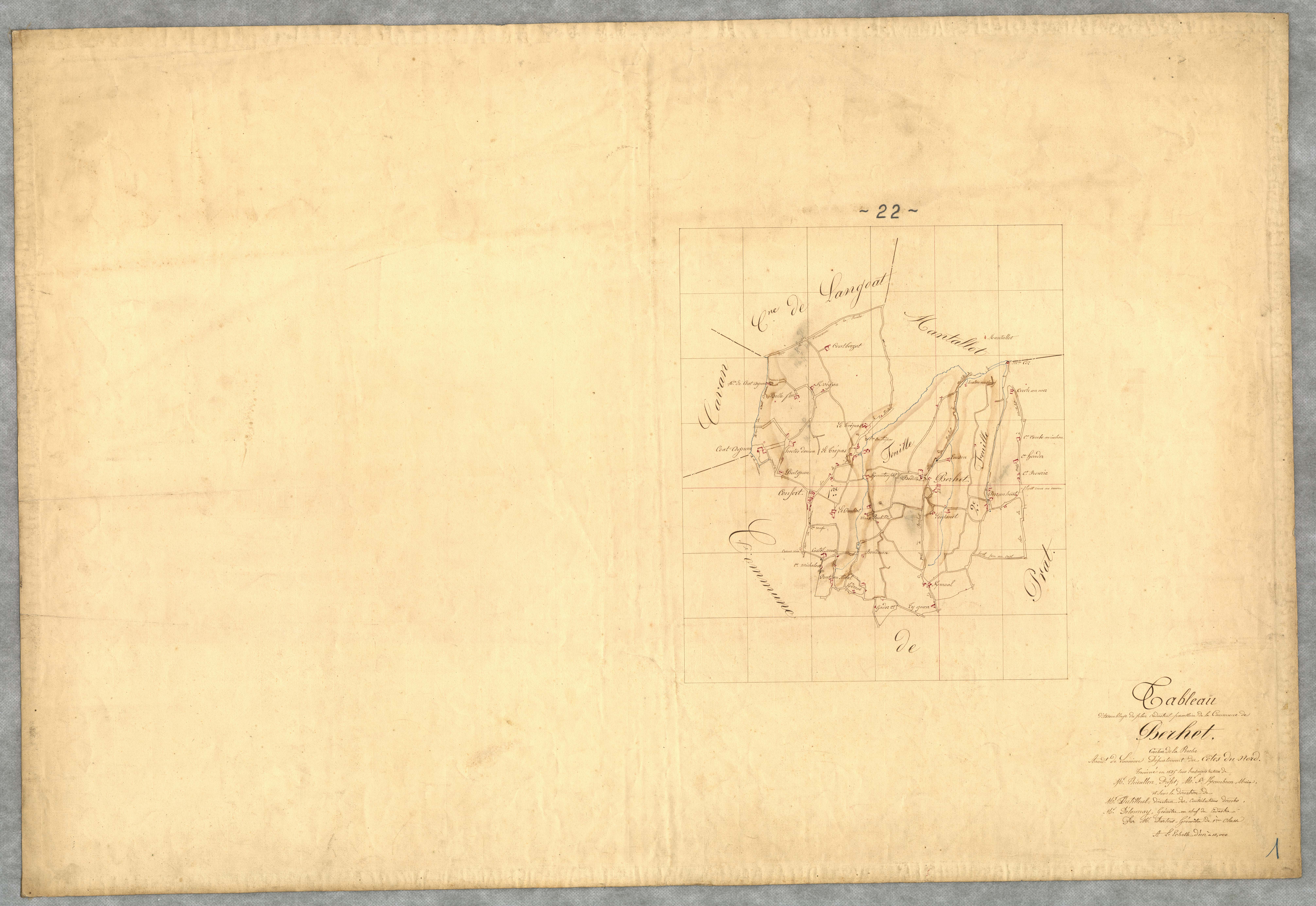 Berhet - Tableau d'assemblage