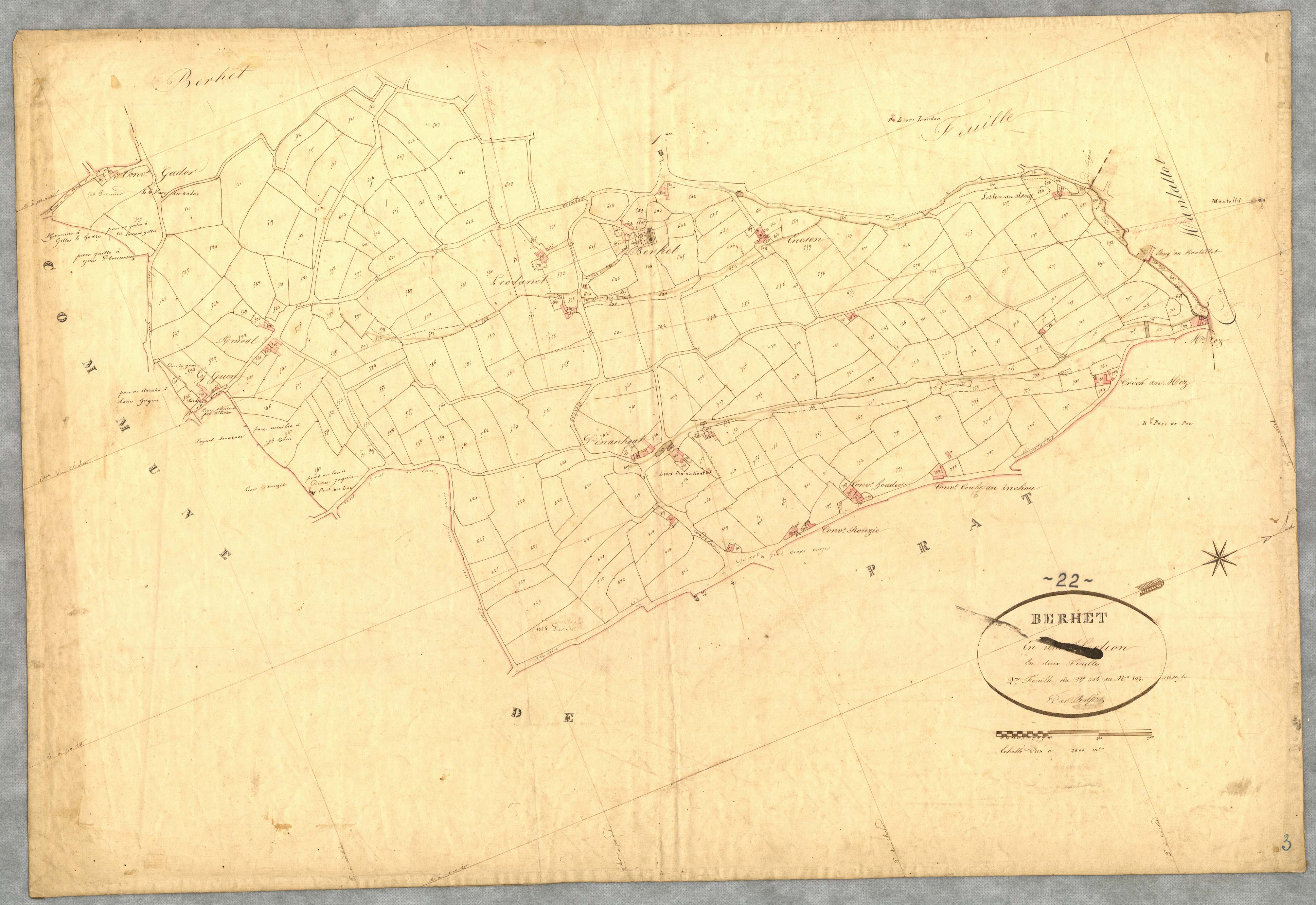 Berhet - Section A, 2ème feuille