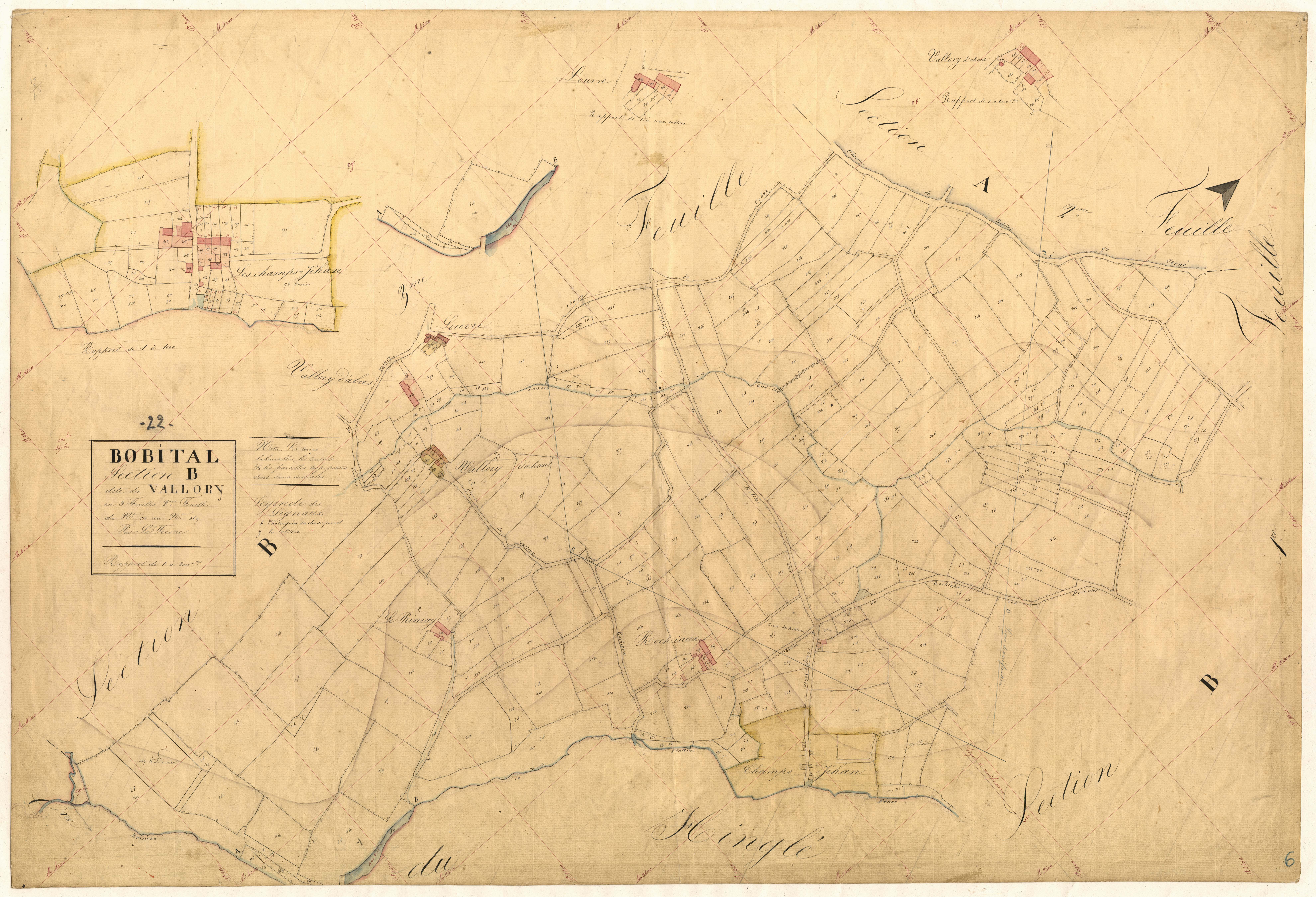 Bobital - Section B, 2ème feuille