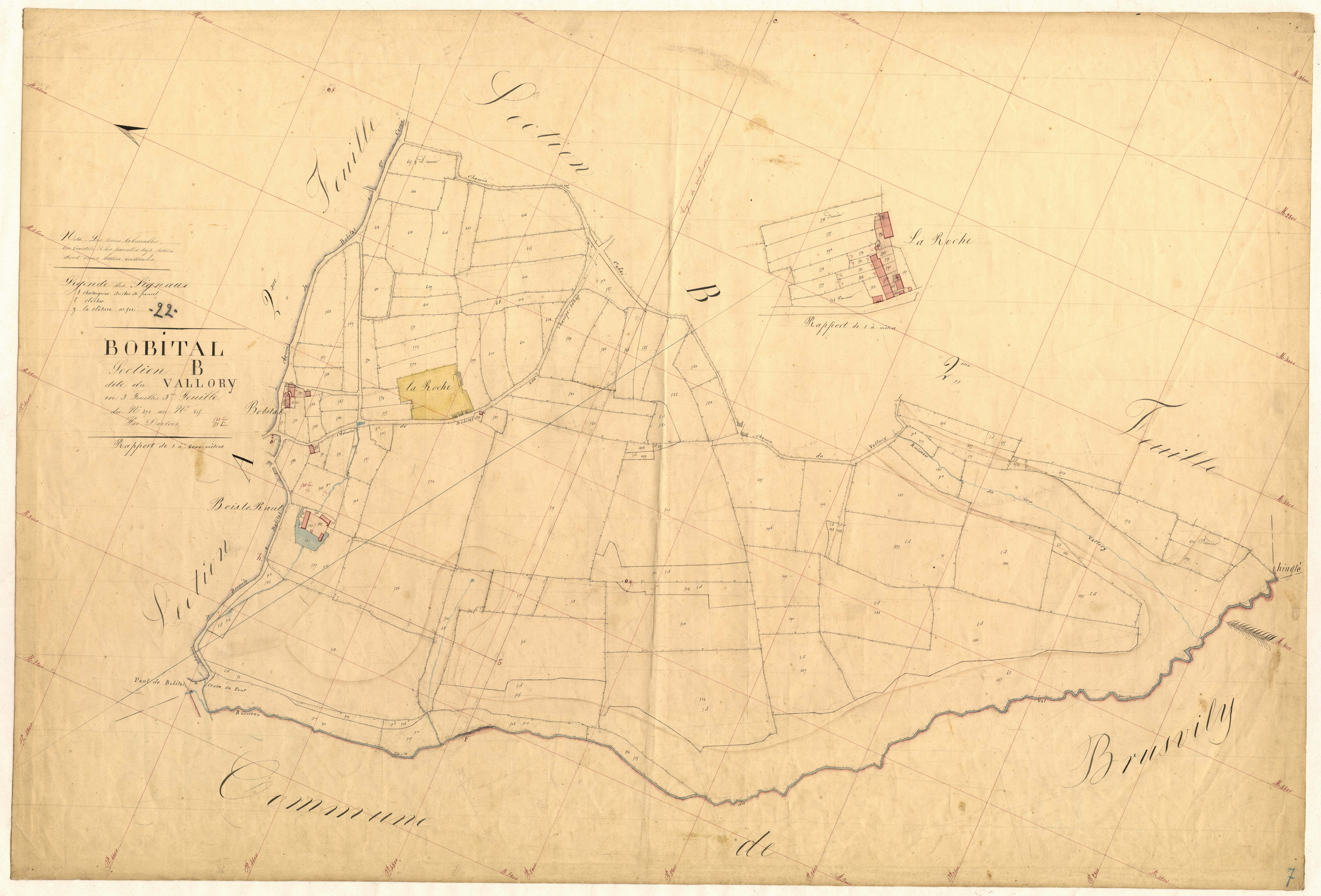 Bobital - Section B, 3ème feuille