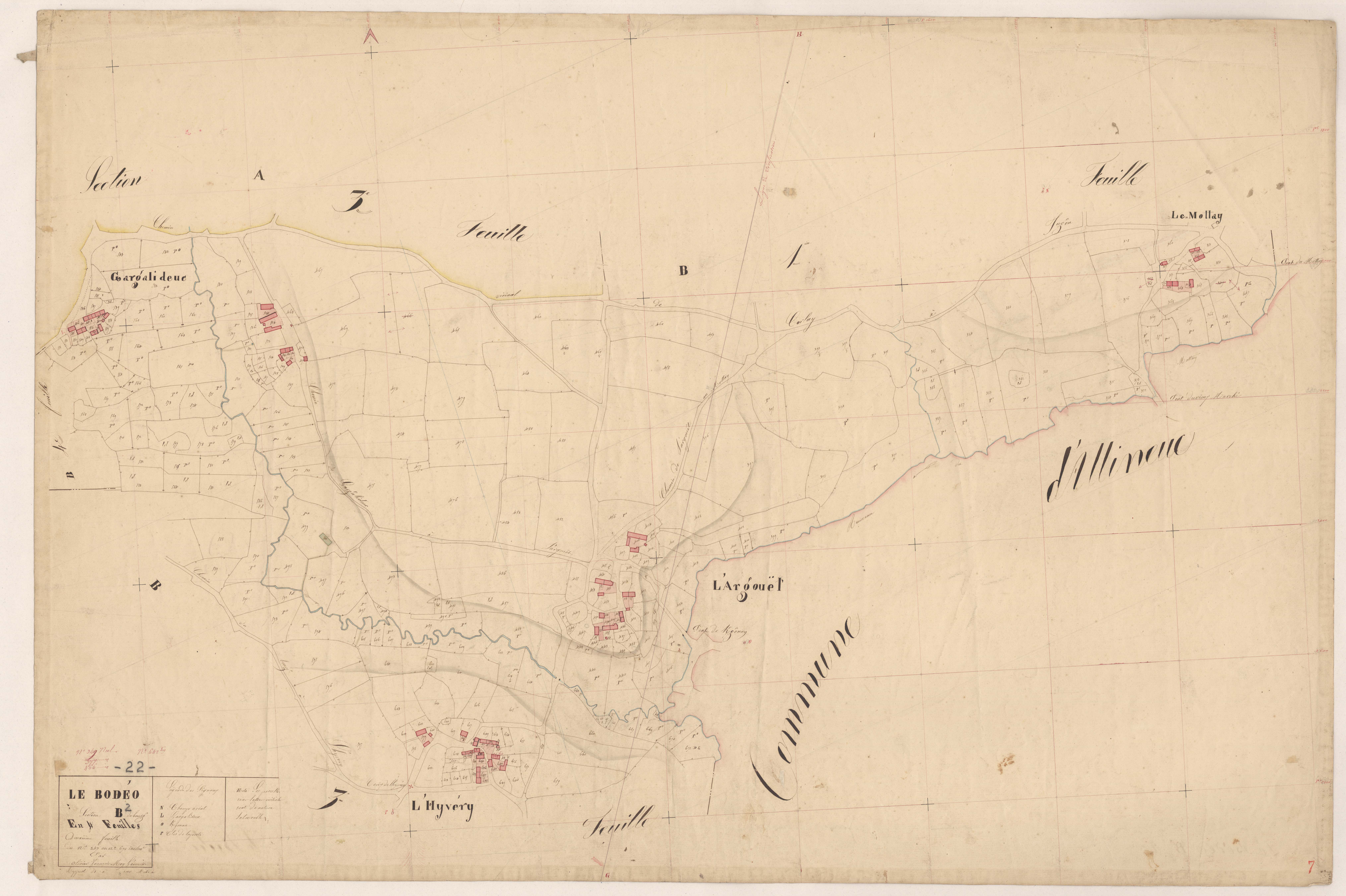 Le Bodéo - Section B, 2e feuille