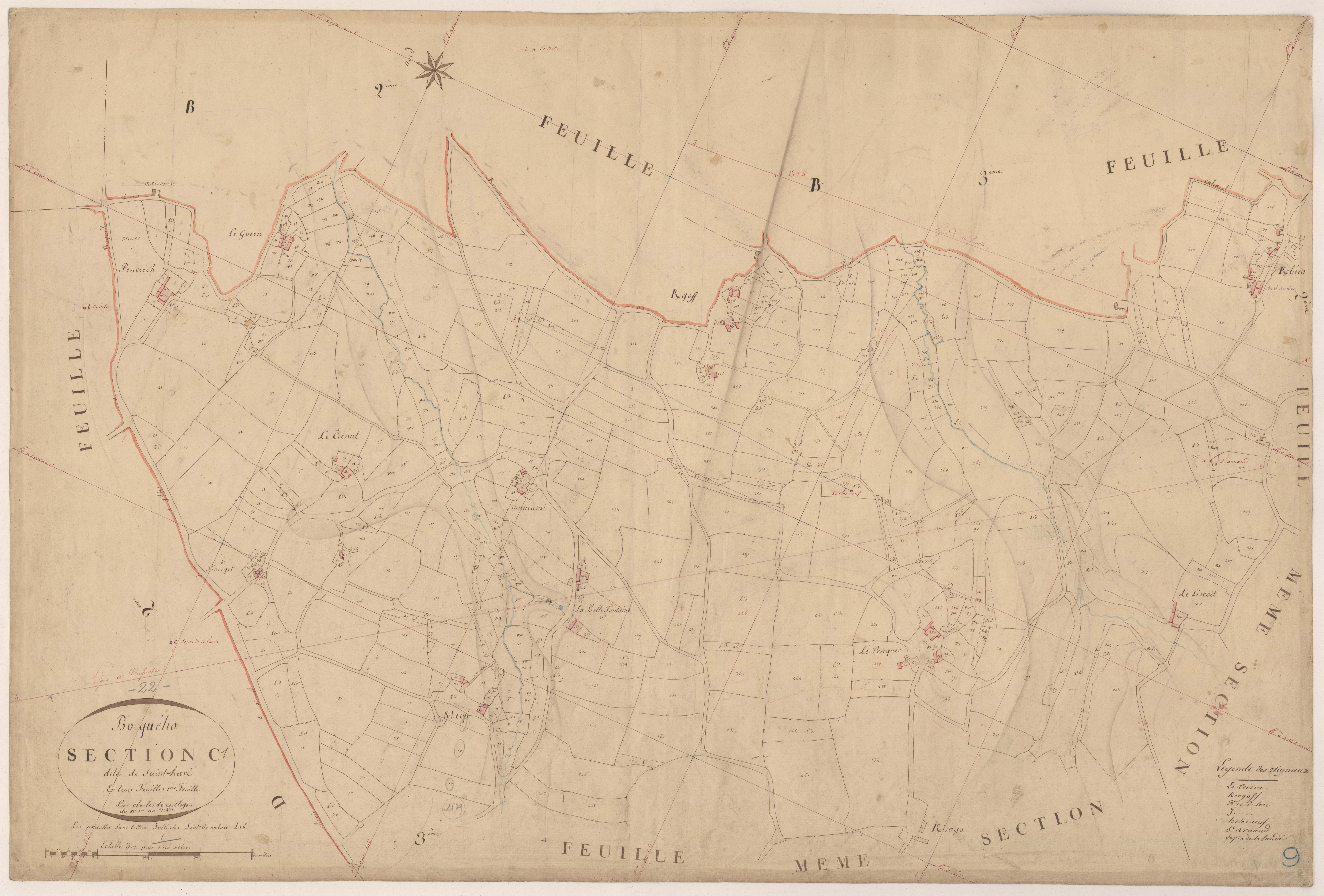 Boqueho - Section C, 1re feuille