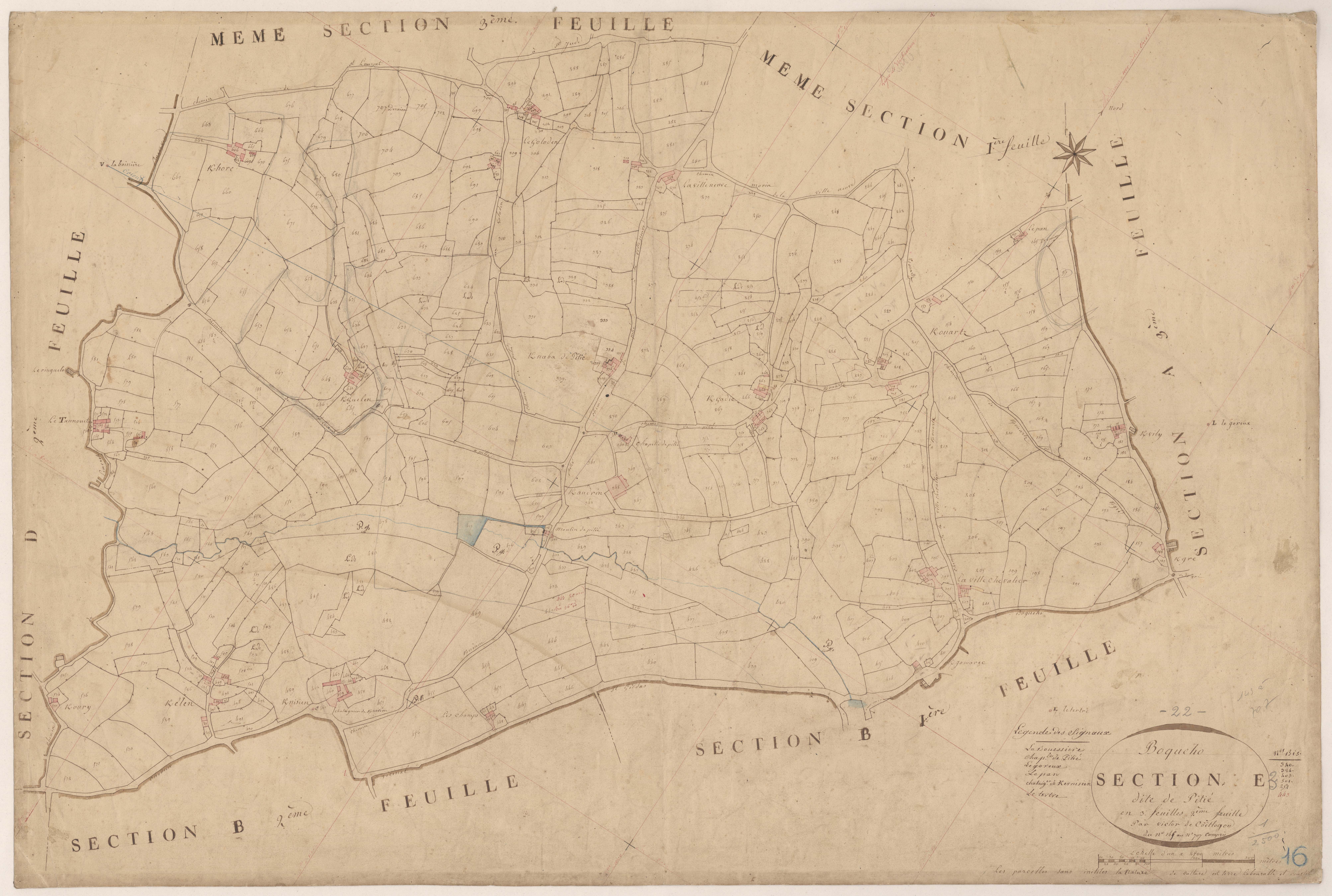 Boqueho - Section E, 3e feuille