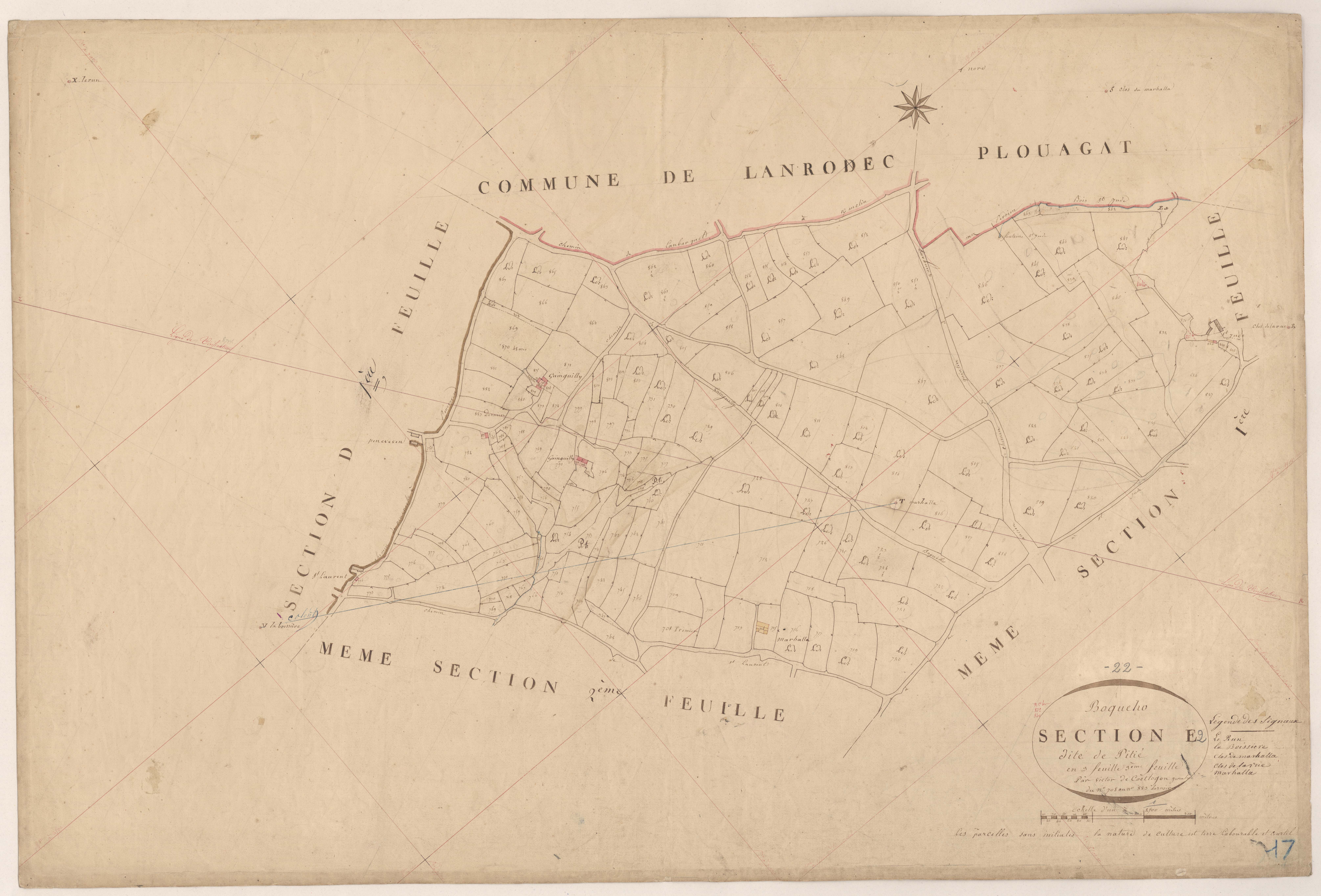 Boqueho - Section E, 3e feuille