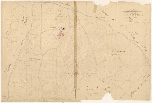 Bourbriac - Section F, 1re feuille