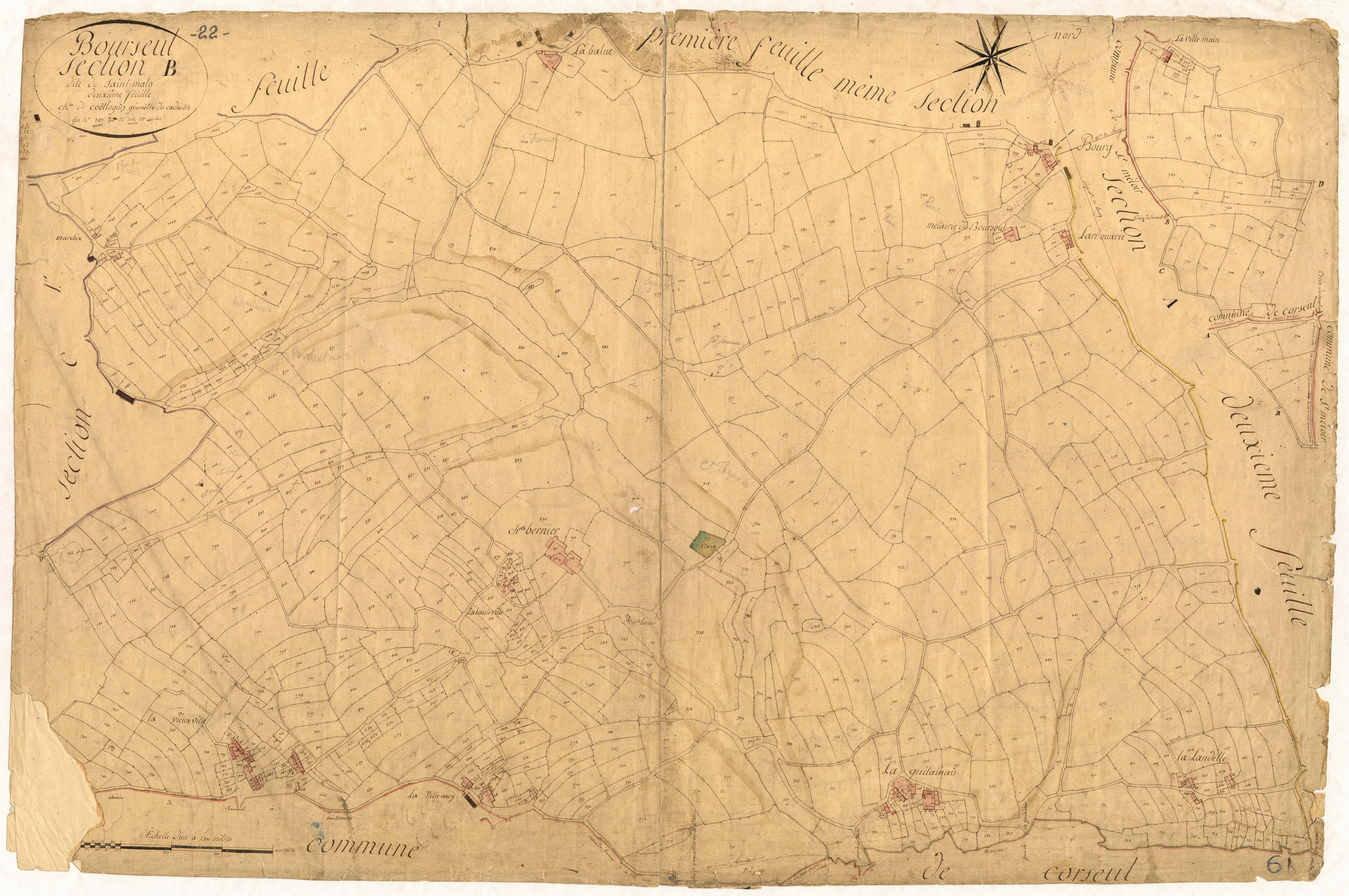 Bourseul - Section B, 2e feuille