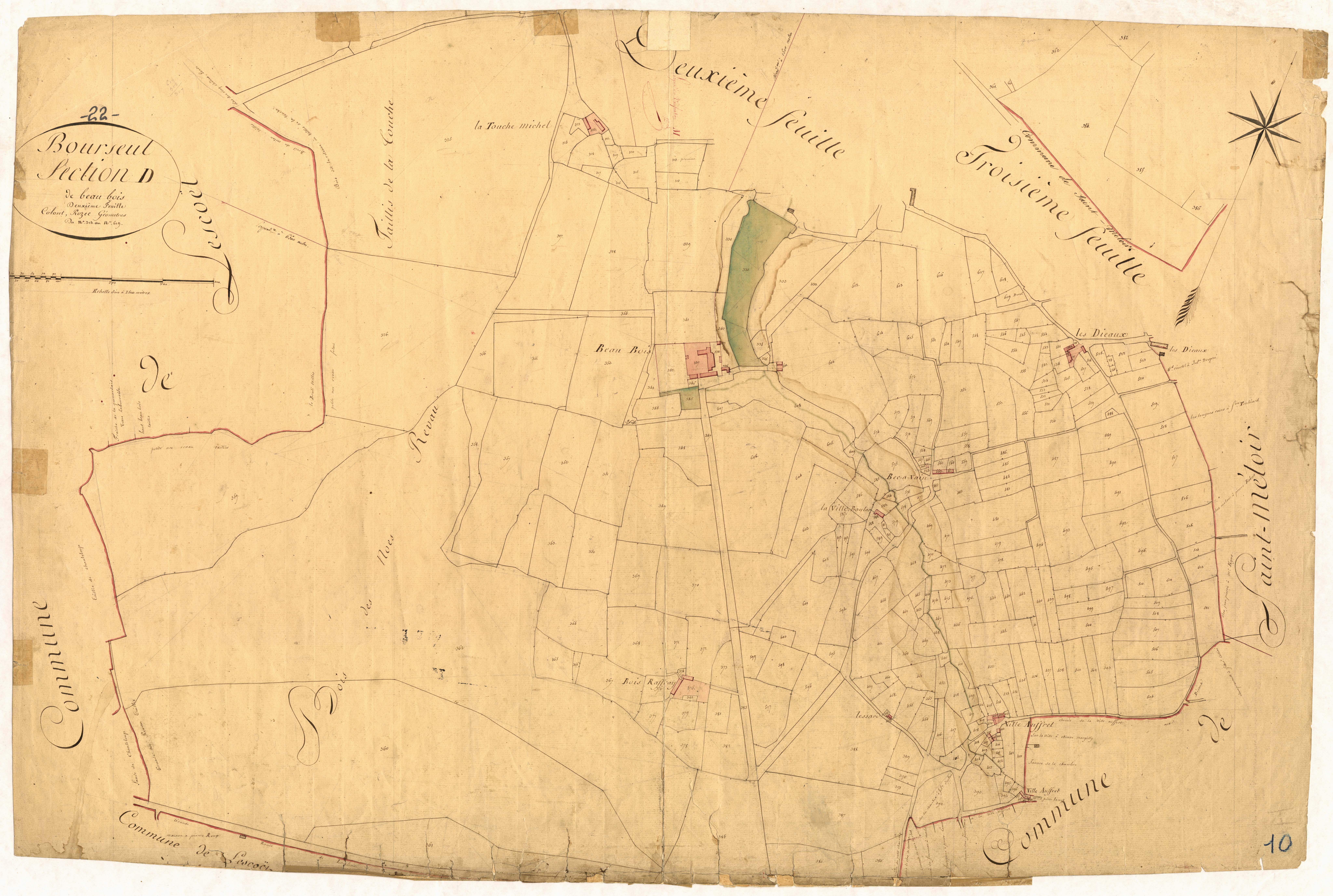 Bourseul - Section D, 2e feuille