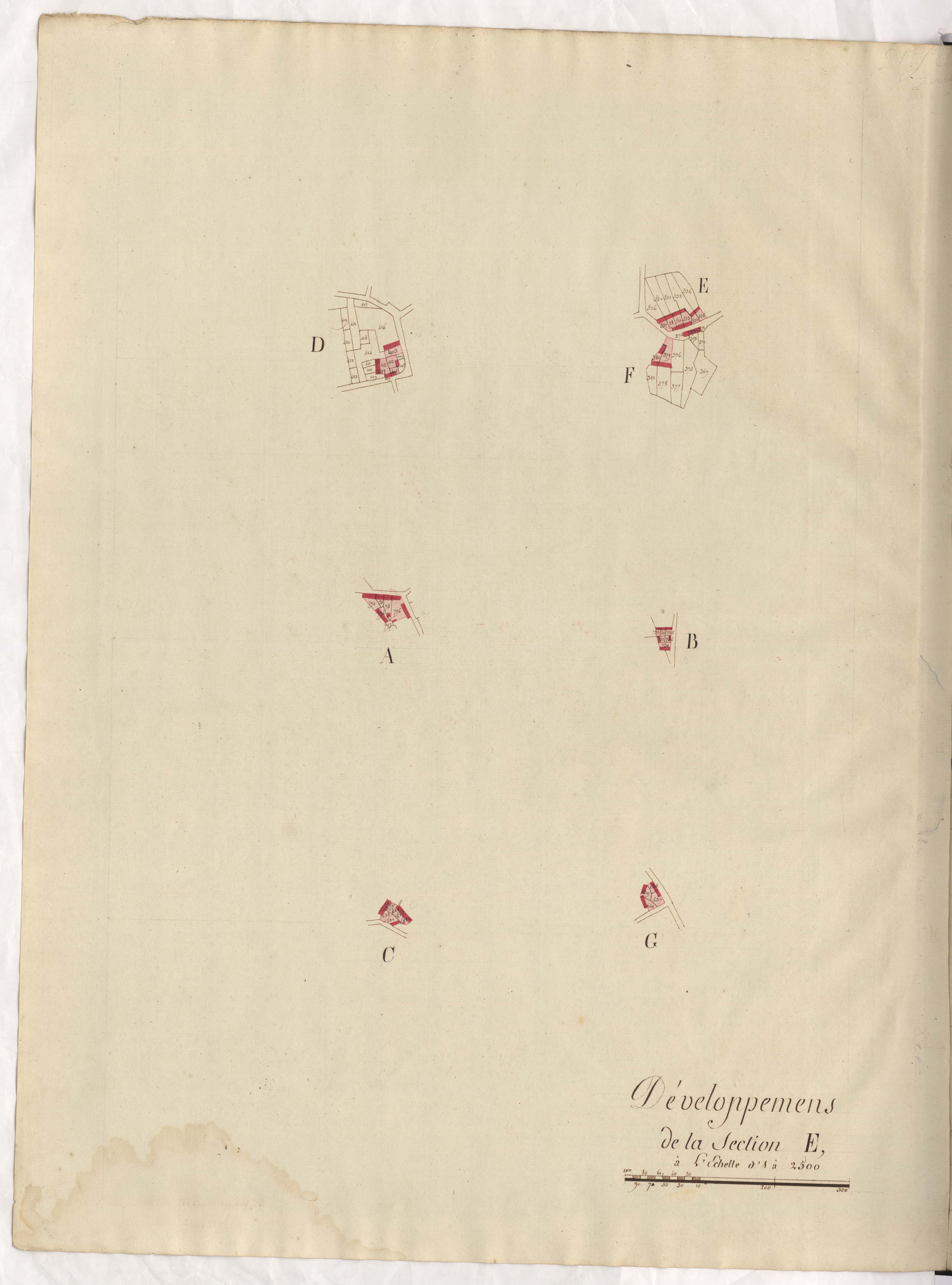 Bréhand - Section E : développement