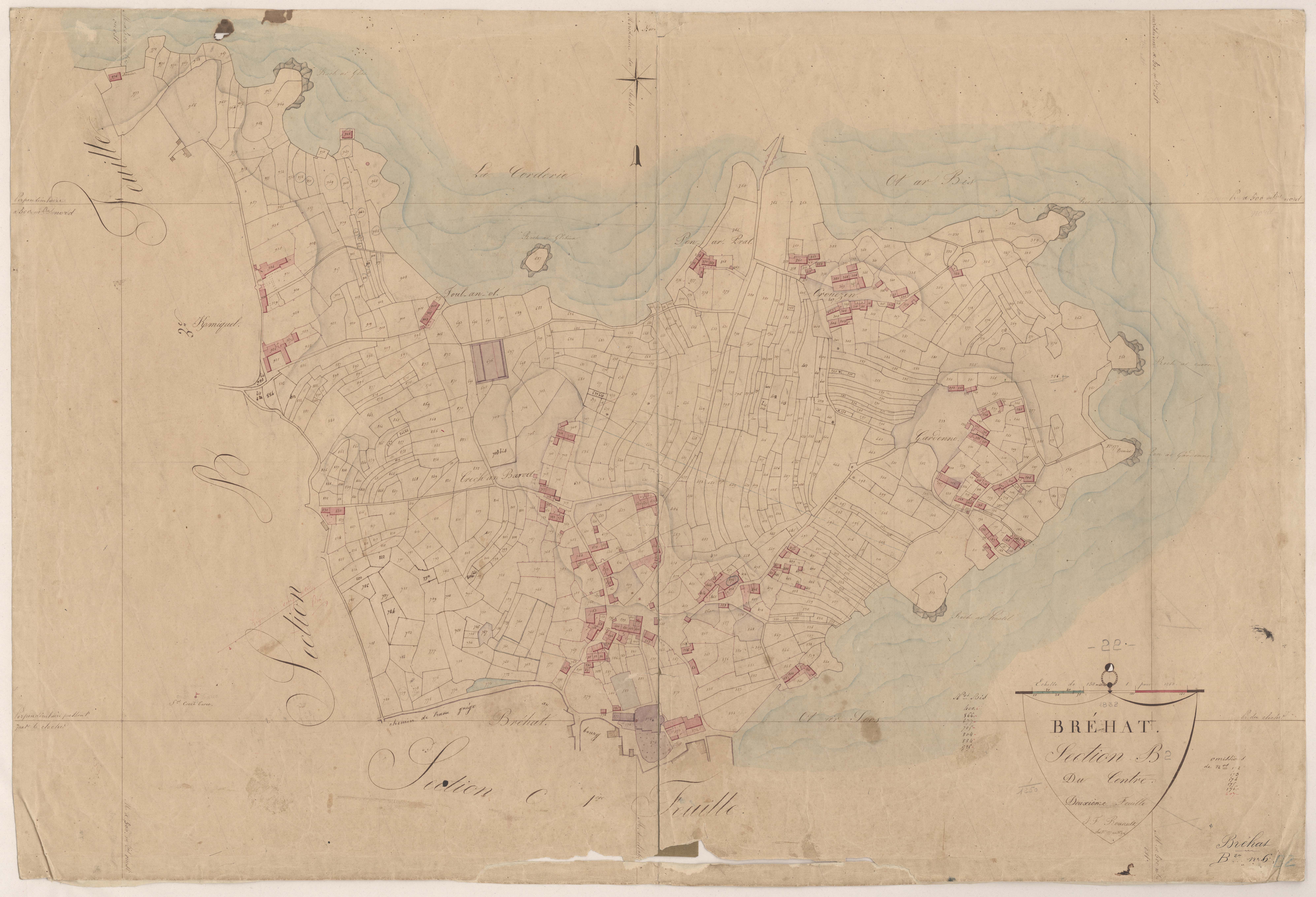 Île-de-Bréhat - Section B, 2e feuille