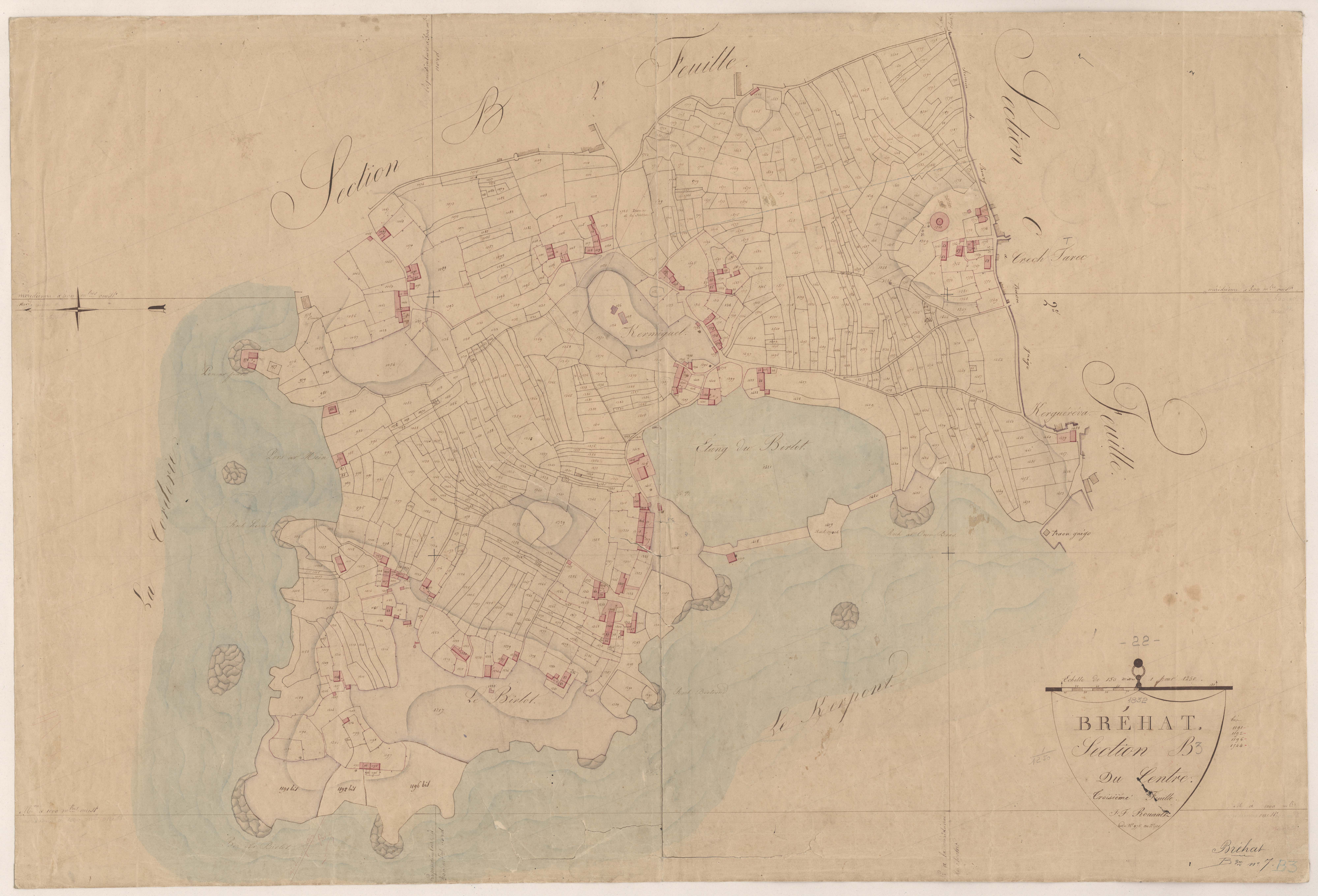 Île-de-Bréhat - Section B, 3e feuille