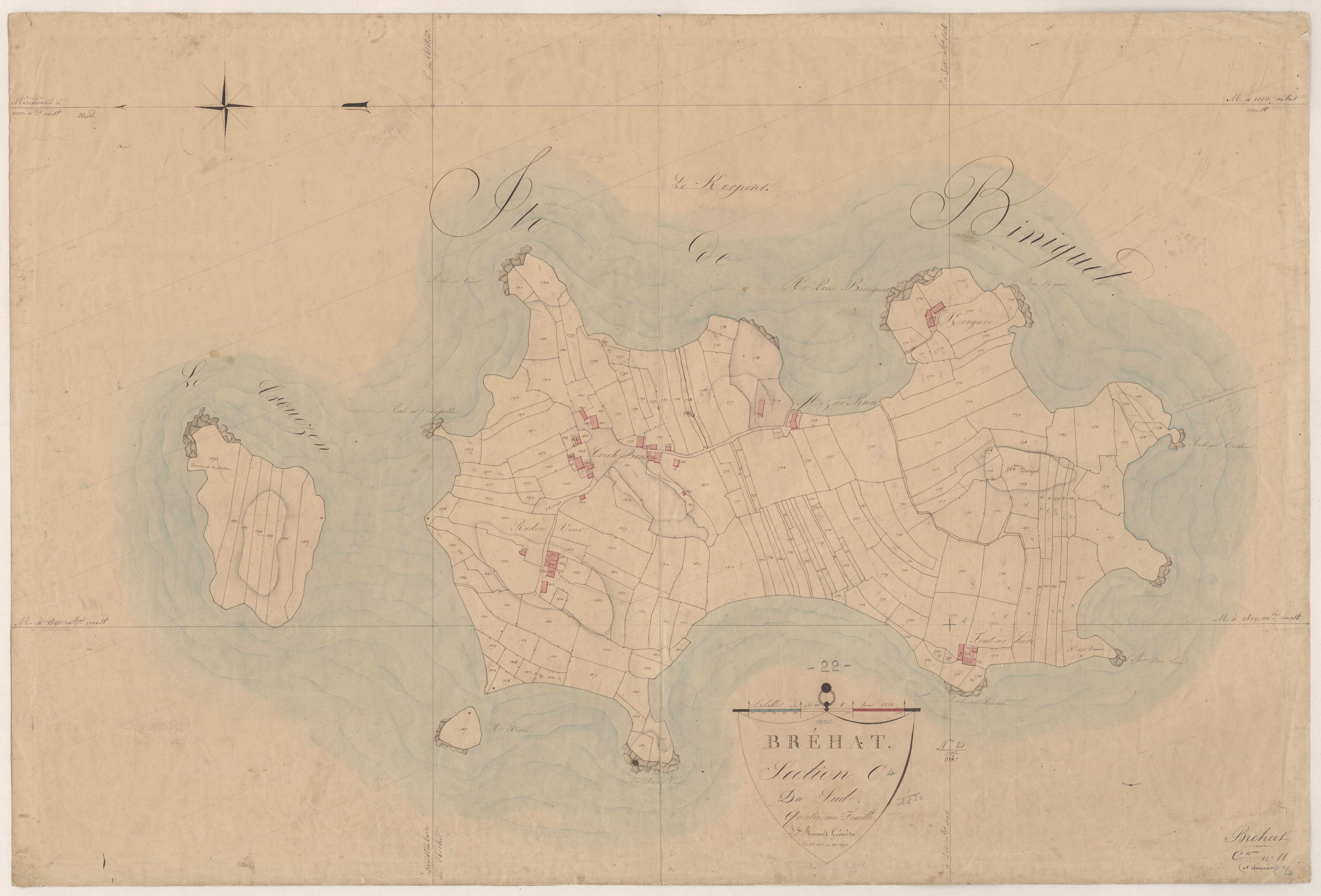 Île-de-Bréhat - Section C, 4e feuille