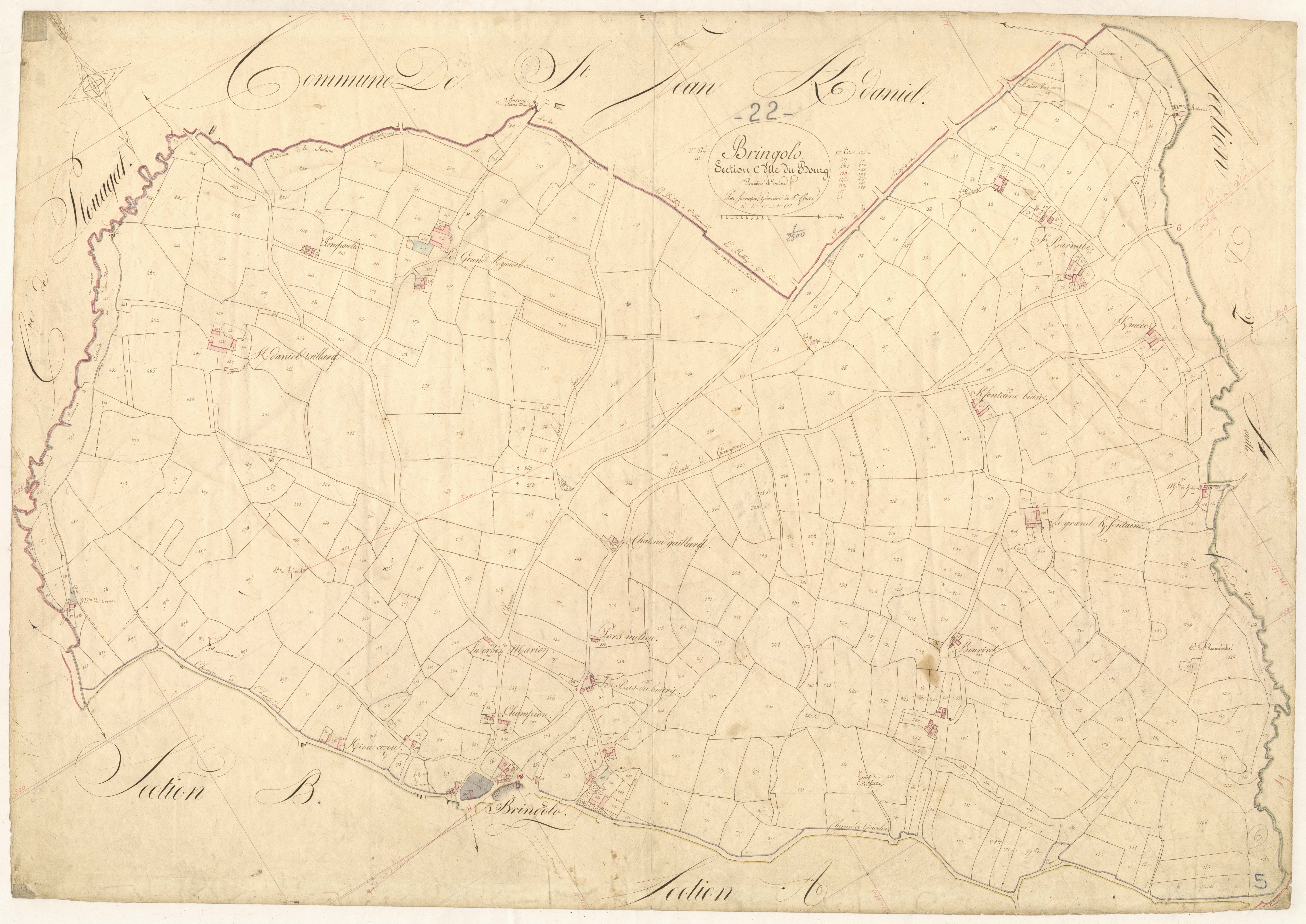 Bringolo - Section C, feuille unique