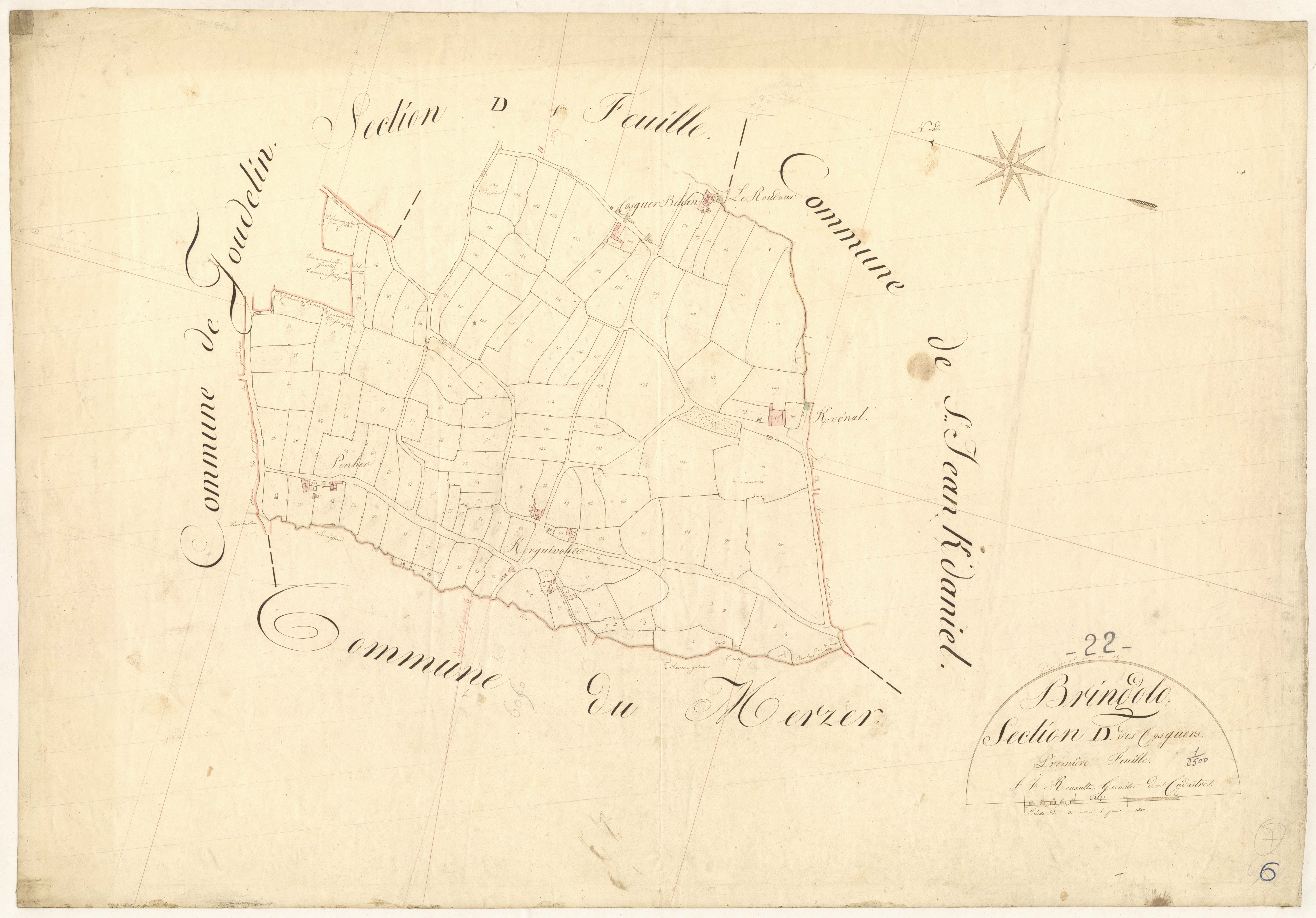 Bringolo - Section D, 1re feuille