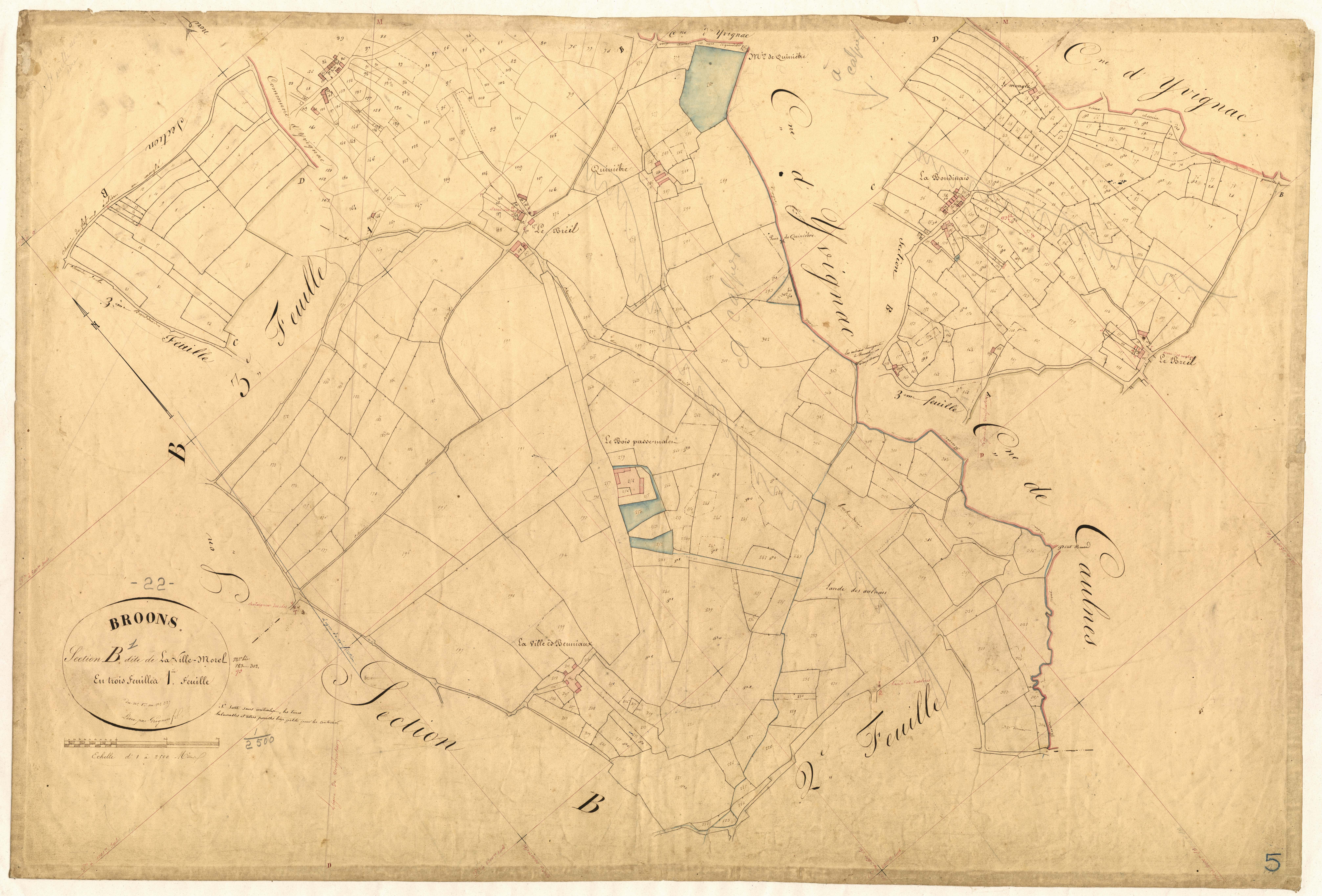 Broons - Section B, 1re feuille
