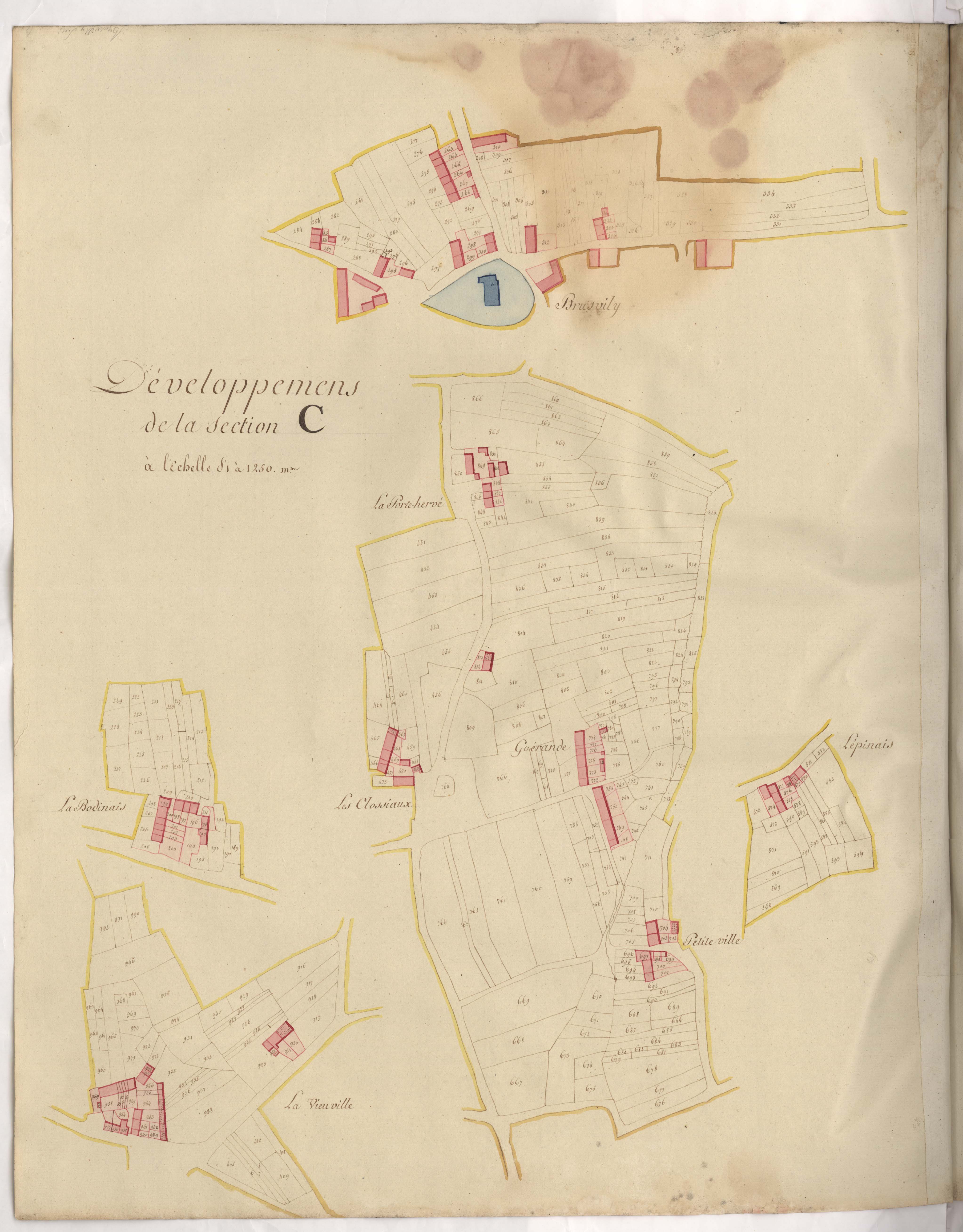 Brusvily - Section B, 2e feuille