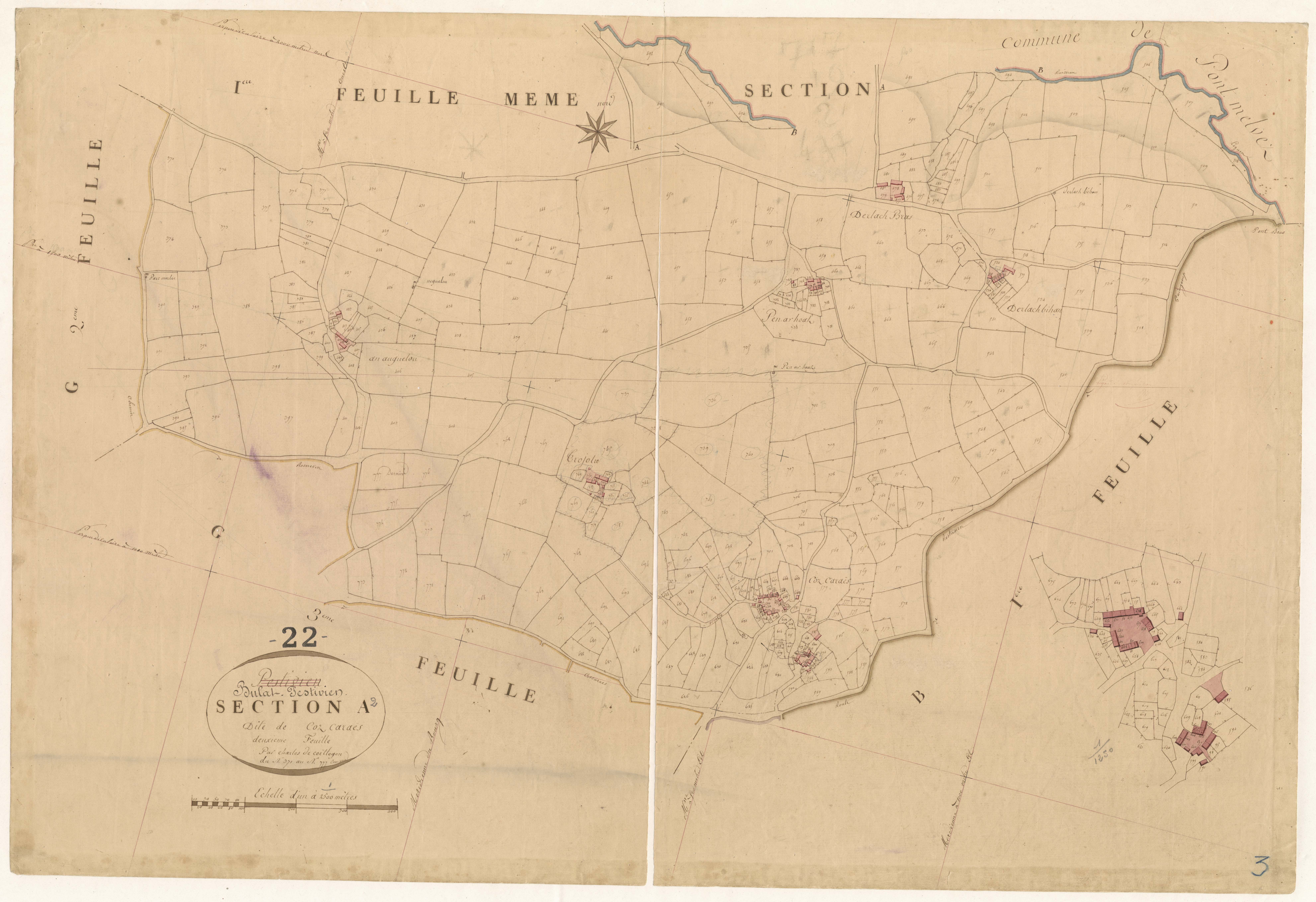 Bulat-Pestivien - Section A, 2e feuille