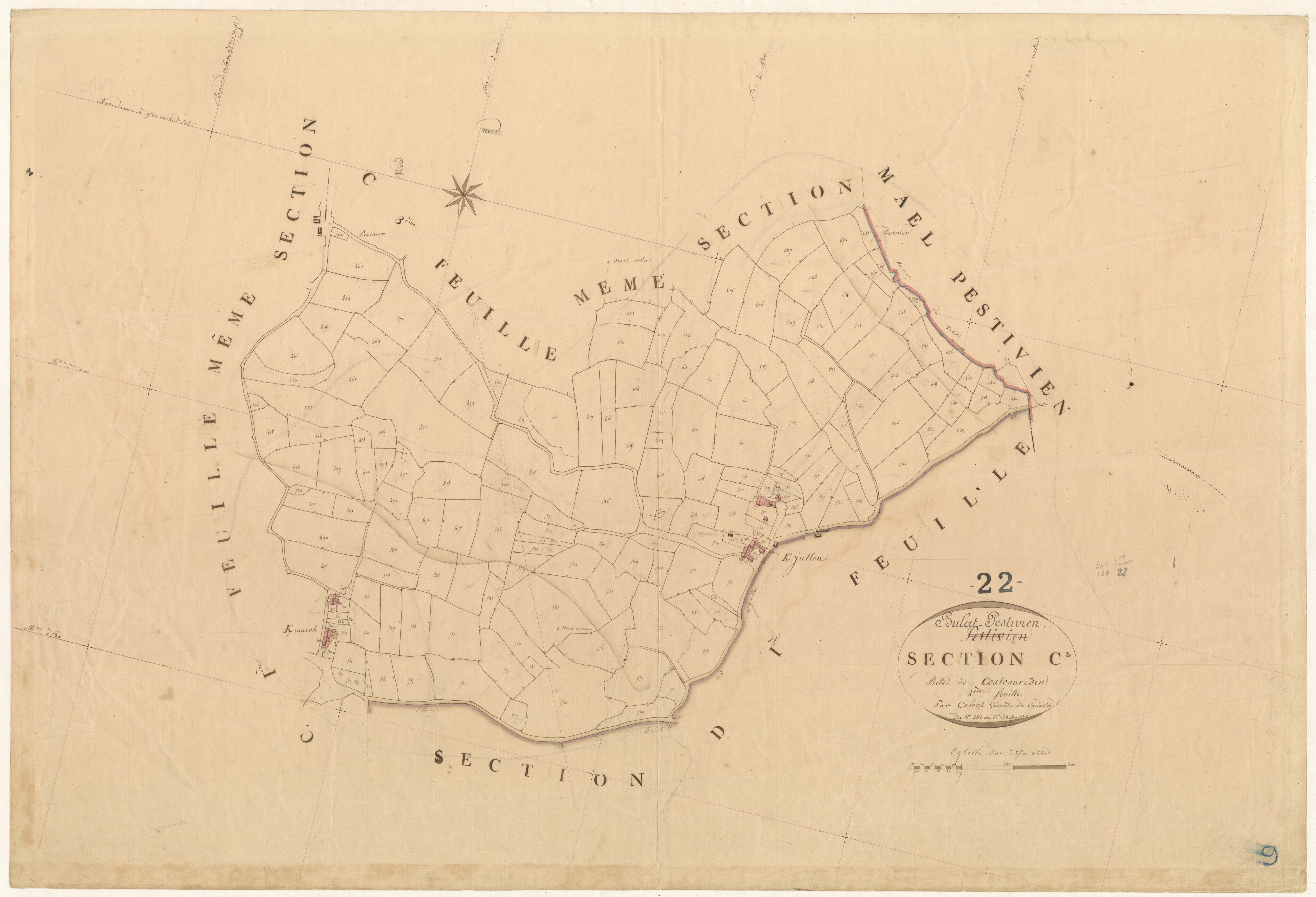 Bulat-Pestivien - Section C, 2e feuille