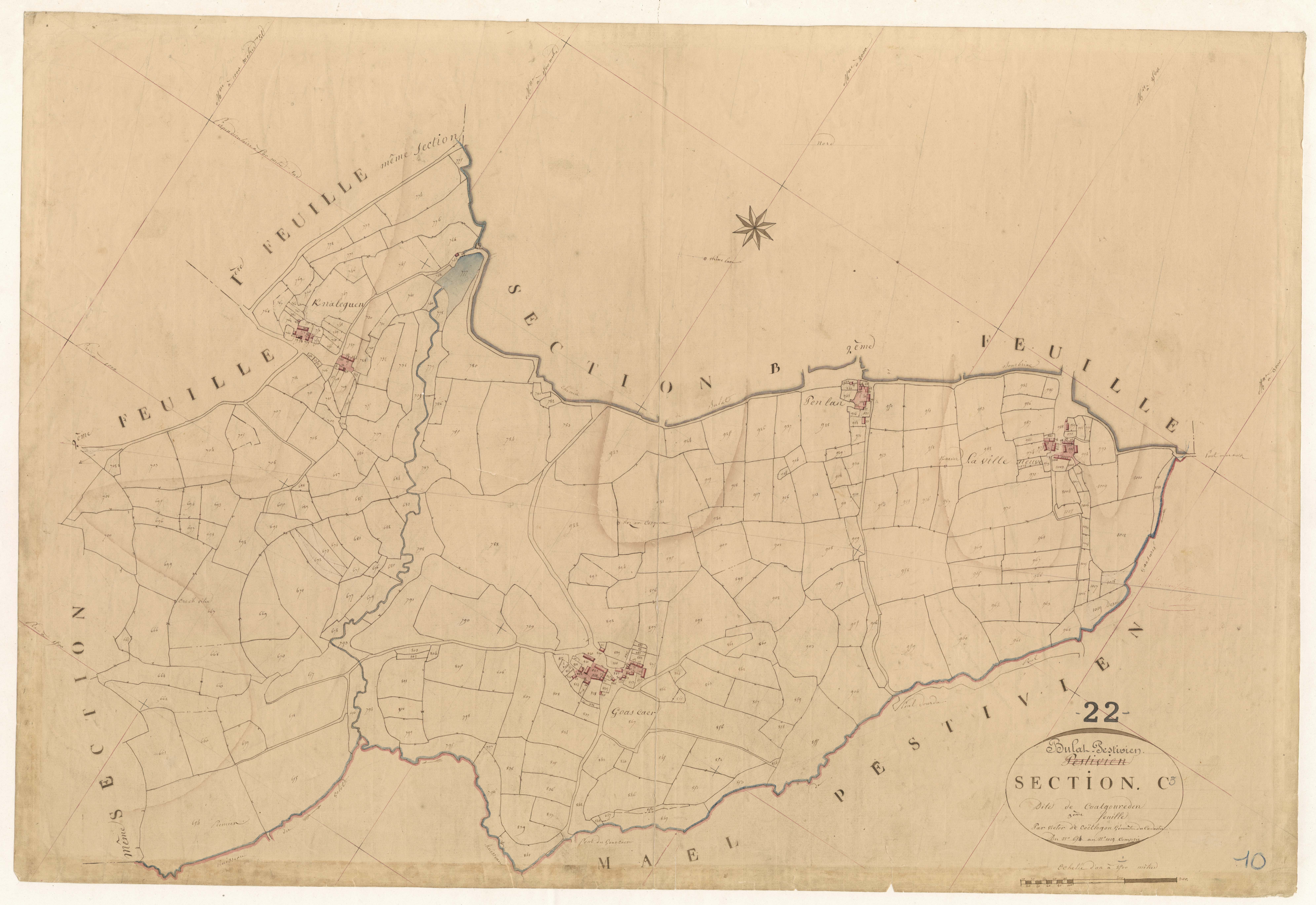 Bulat-Pestivien - Section C, 3e feuille