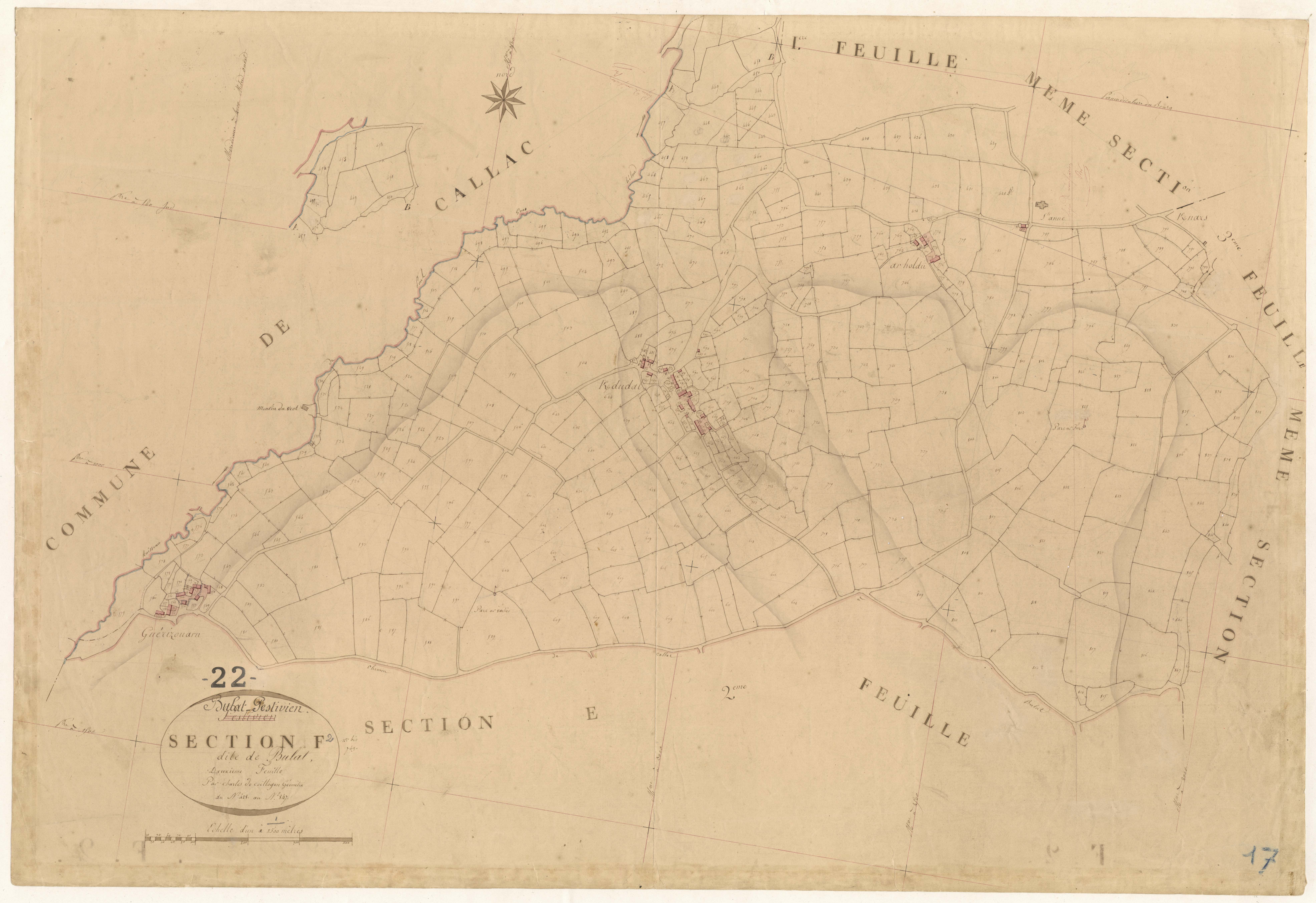 Bulat-Pestivien - Section F, 2e feuille