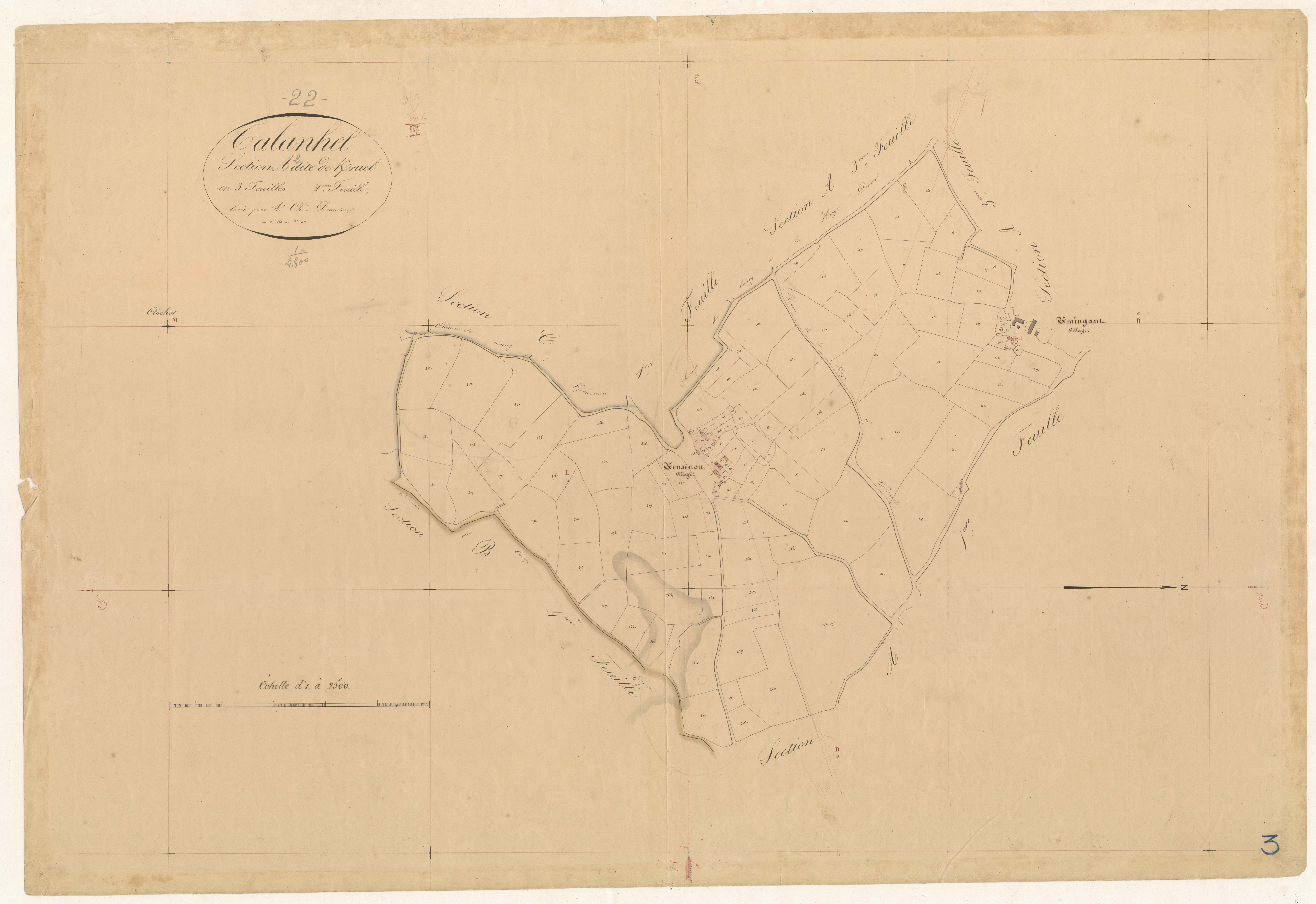 Calanhel - Section A, 2e feuille