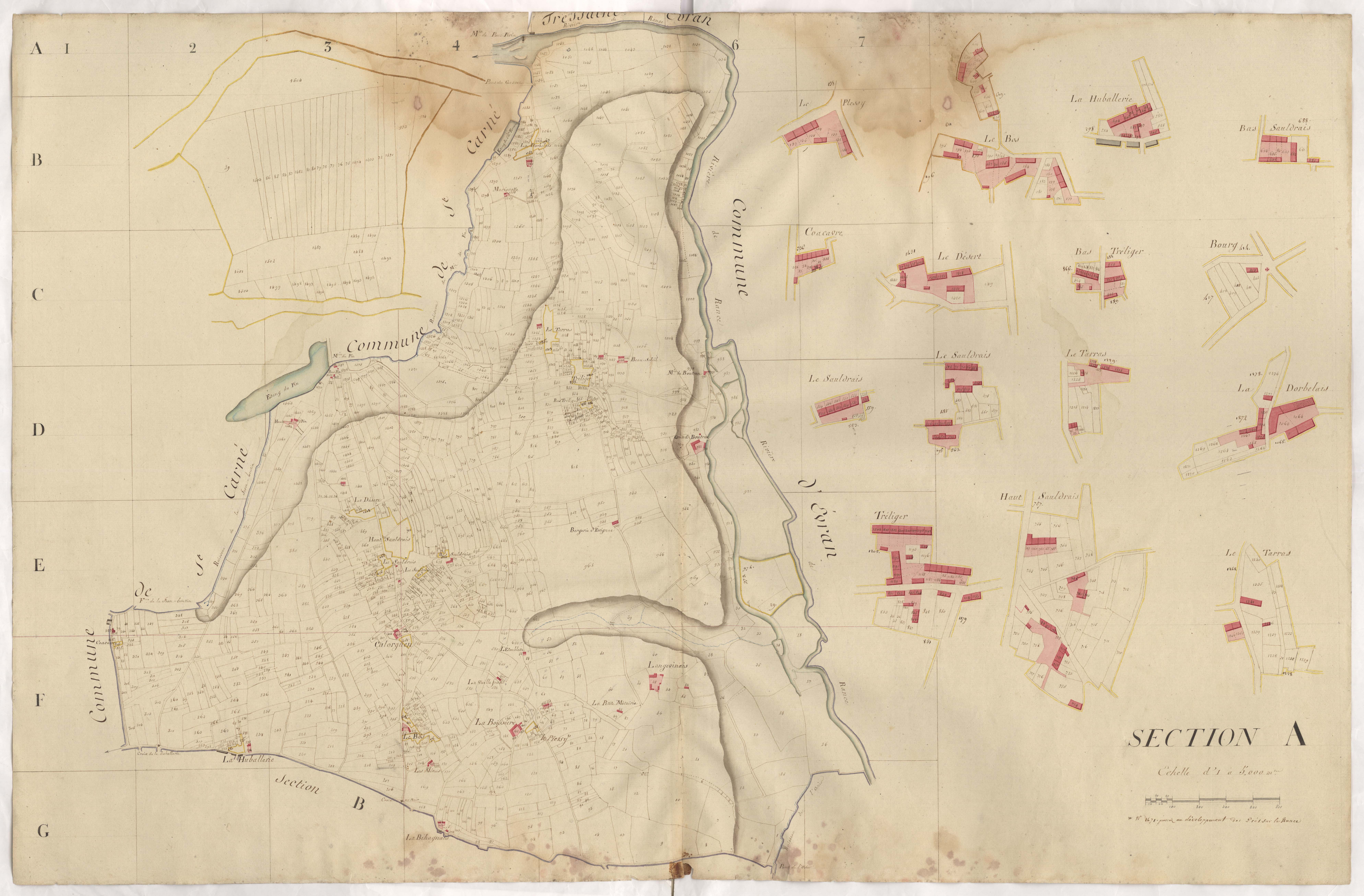 Calorguen - Section A, 1re feuille