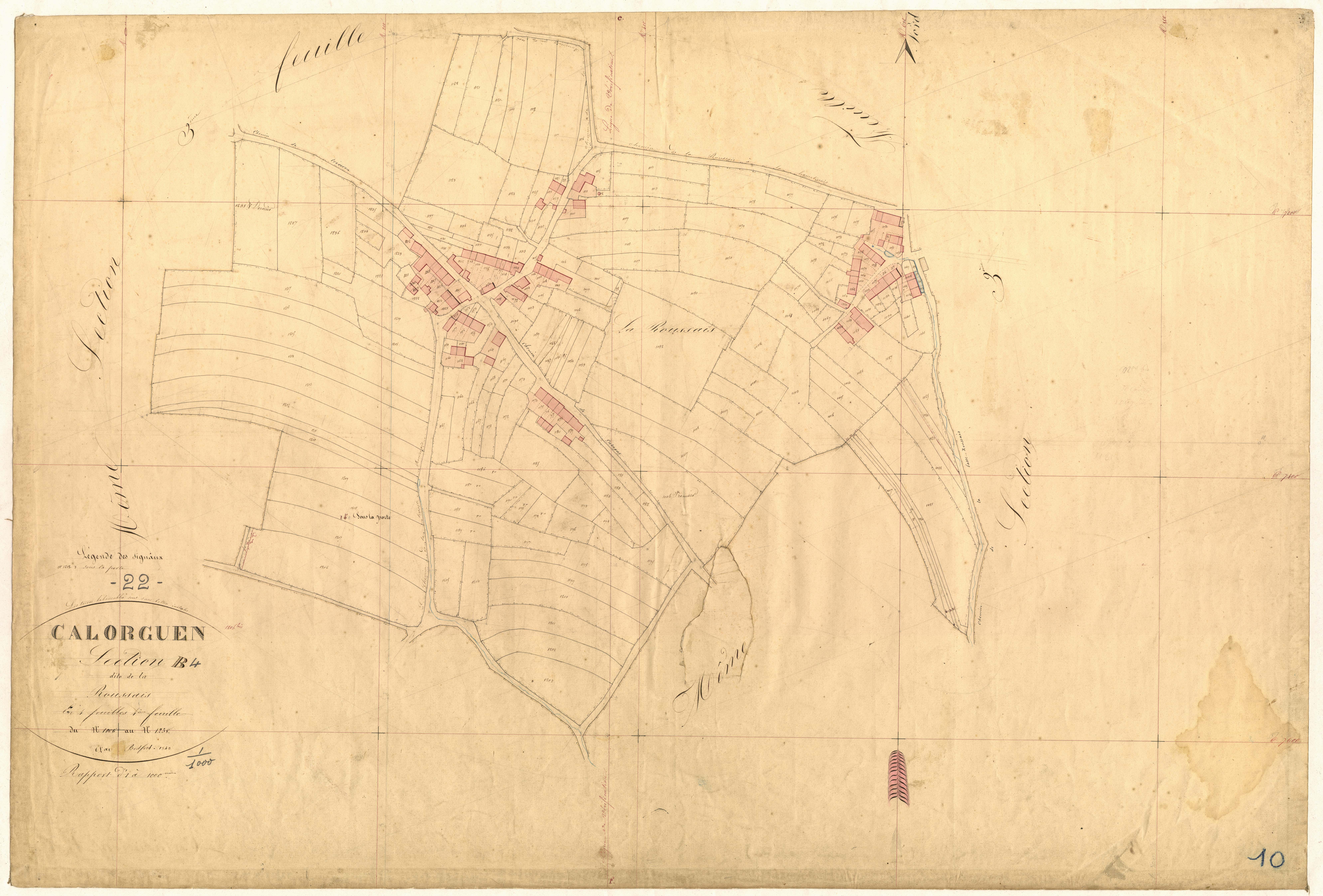 Calorguen - Section B, 4e feuille