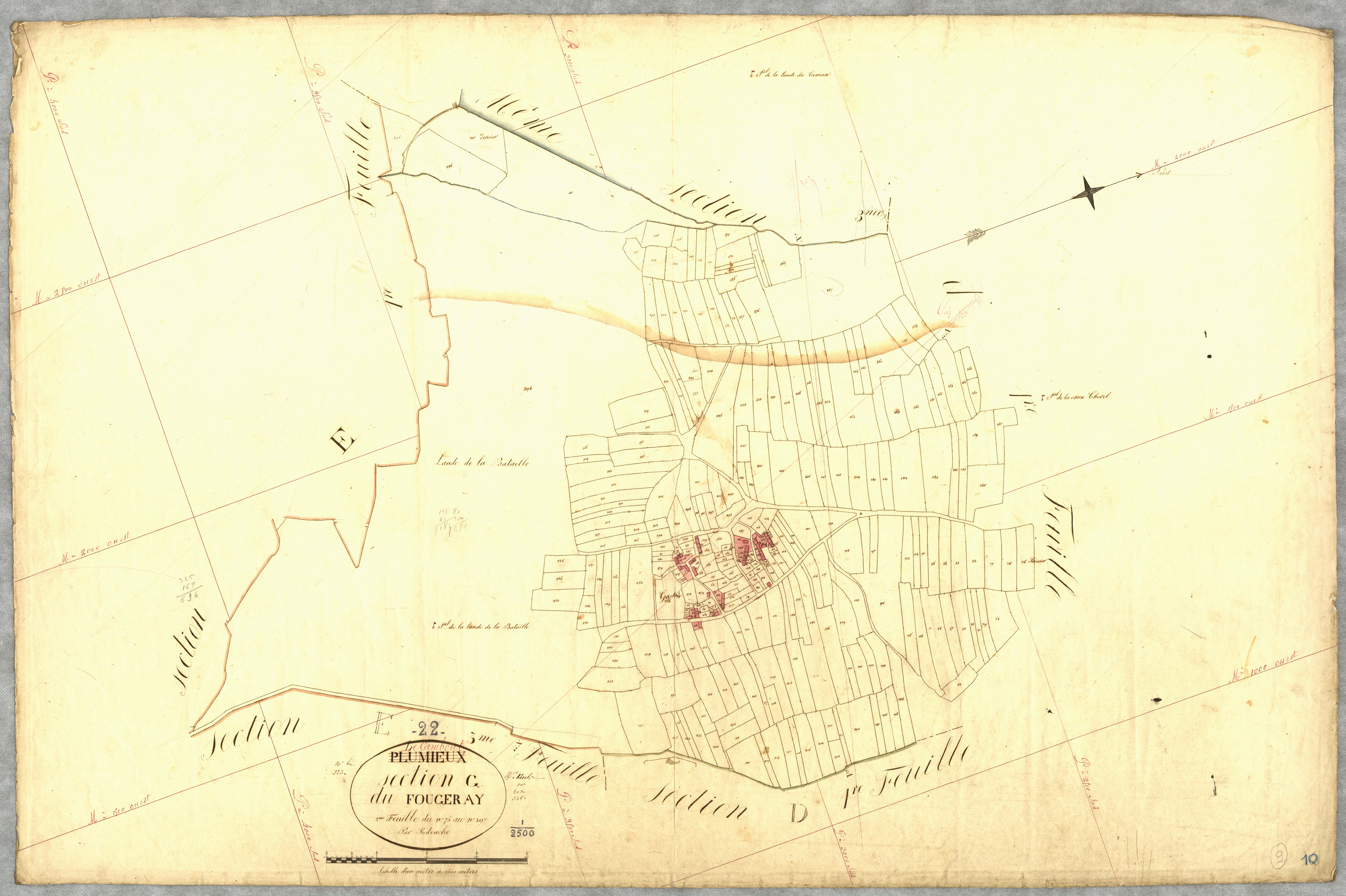 Le Cambout - Section G, 2e feuille