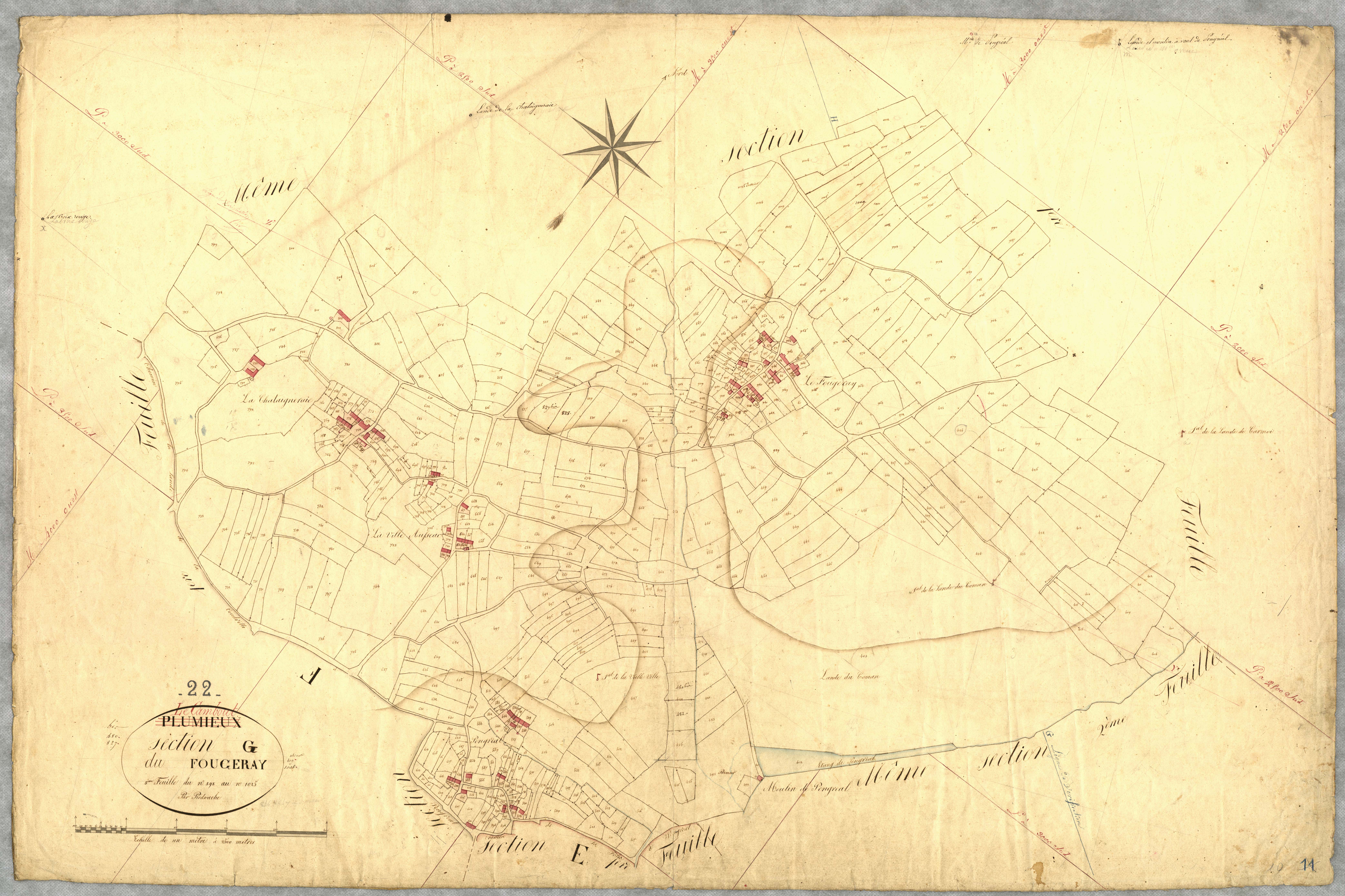 Le Cambout - Section G, 3e feuille