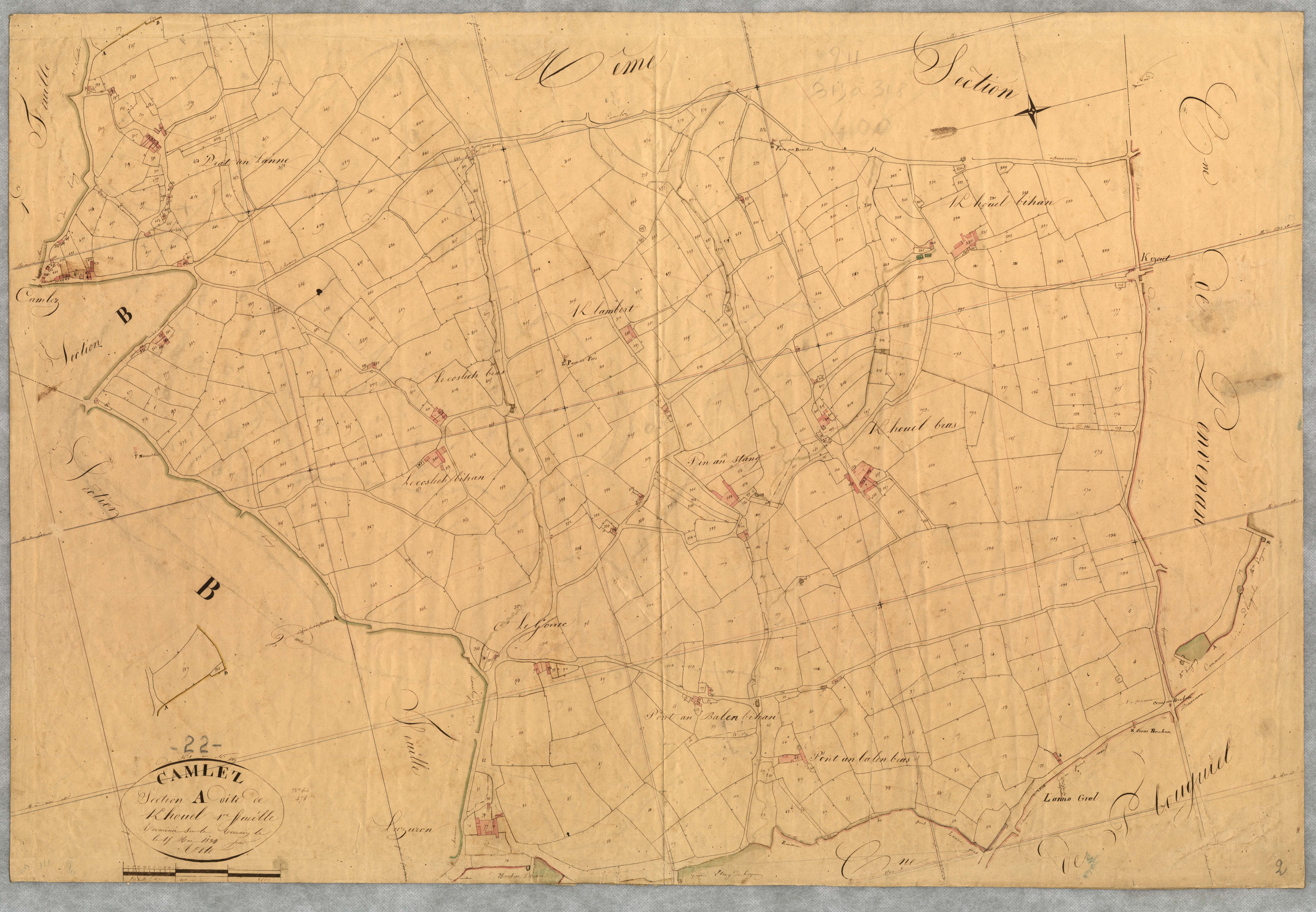 Camlez - Section A, 1re feuille