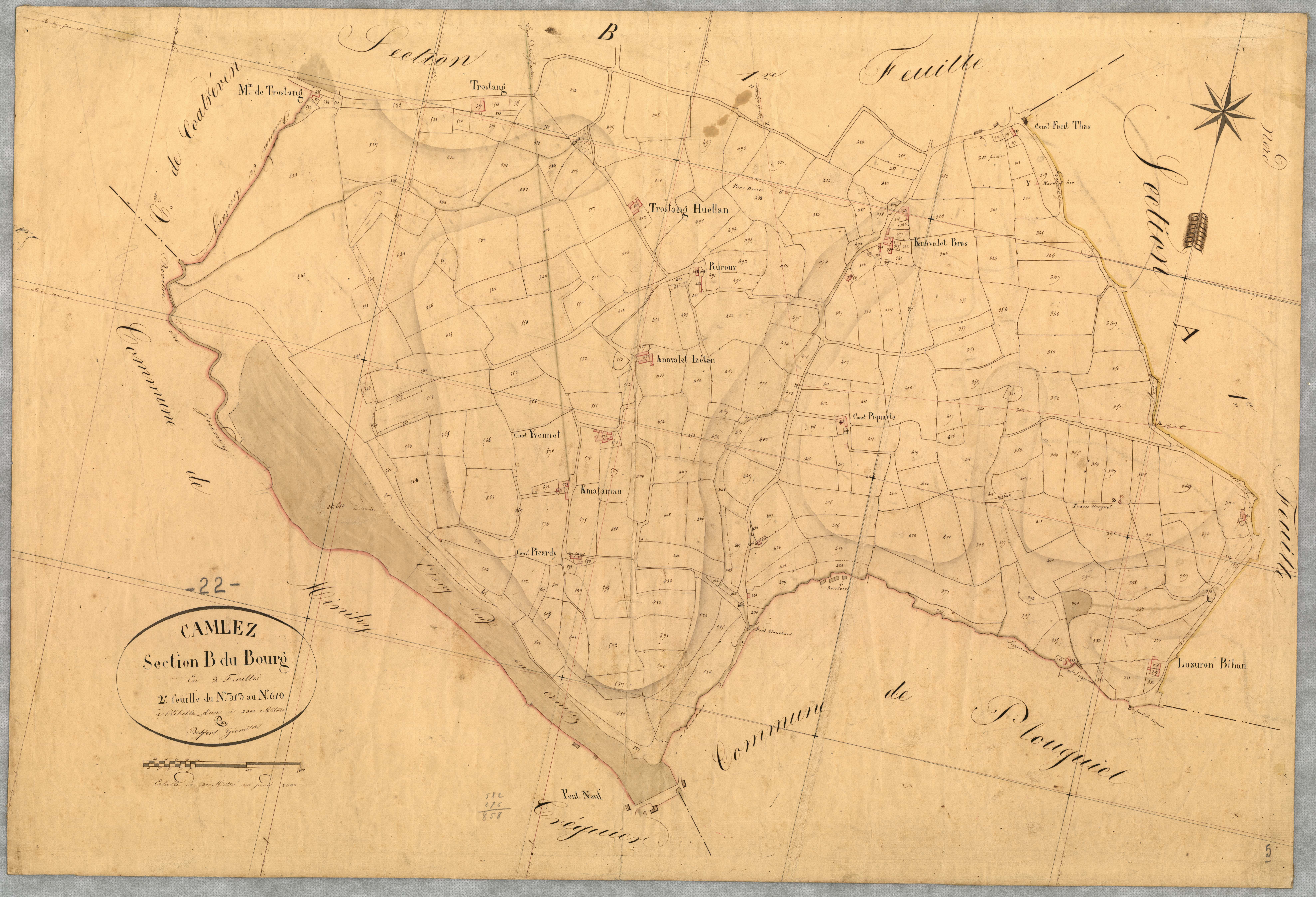 Camlez - Section B, 2e feuille